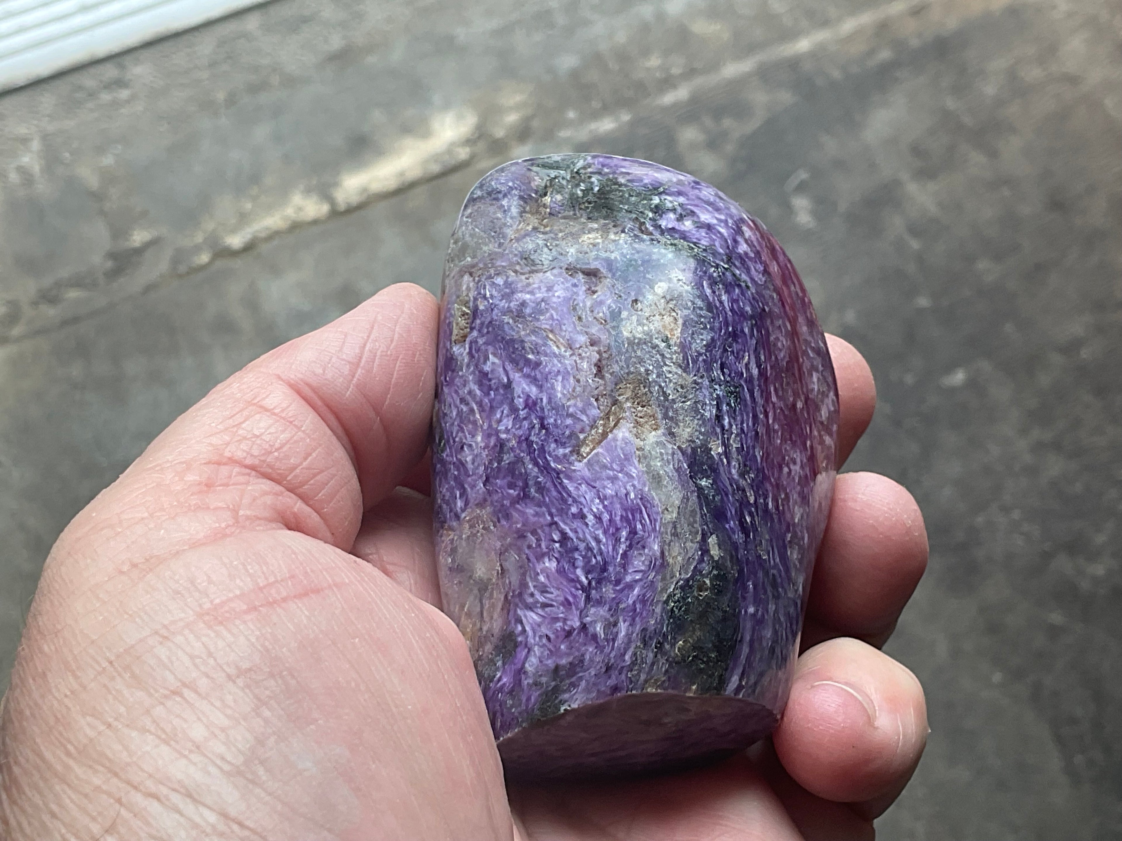 249g Charoite Freeform 2B