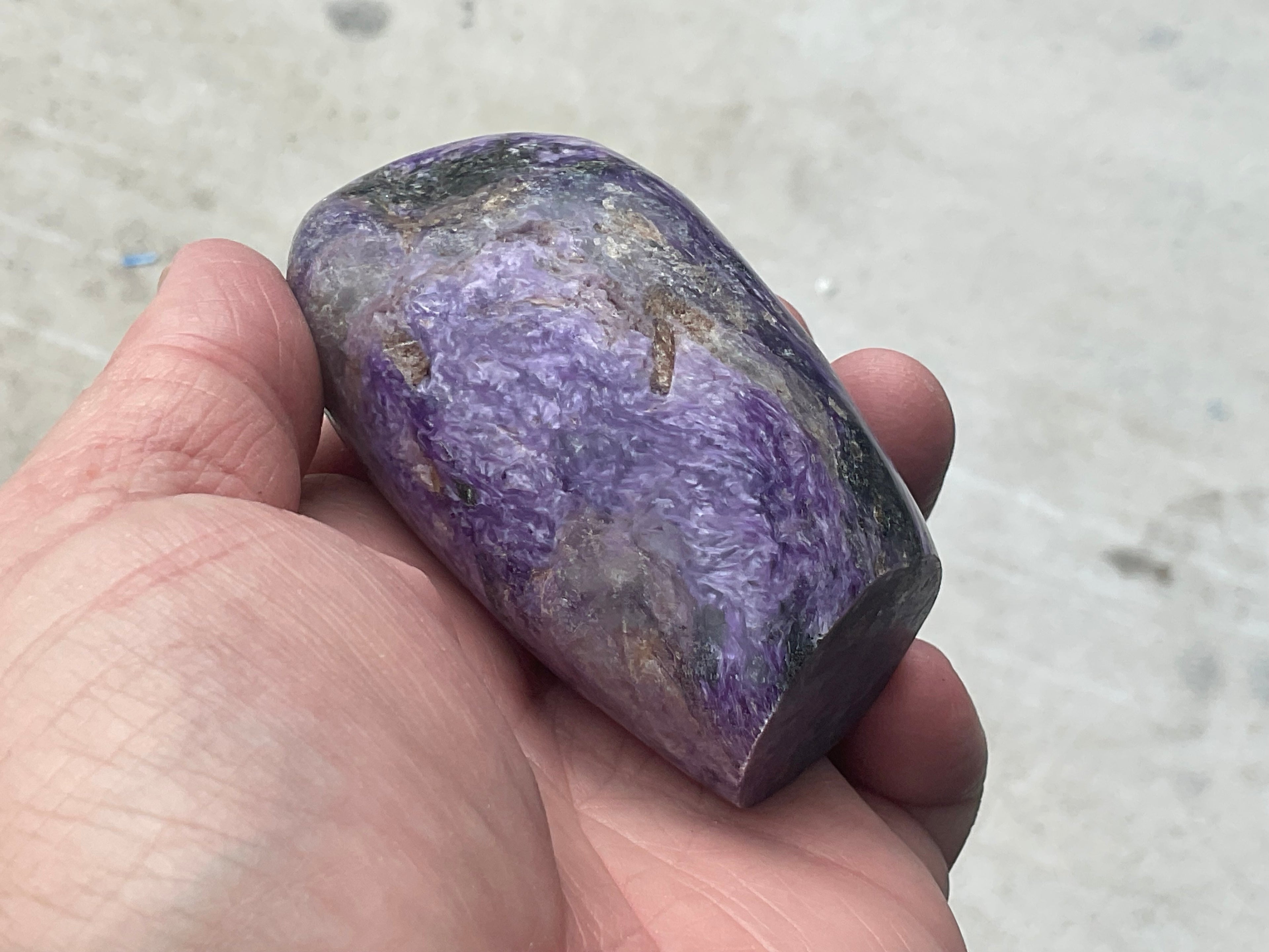 249g Charoite Freeform 2B