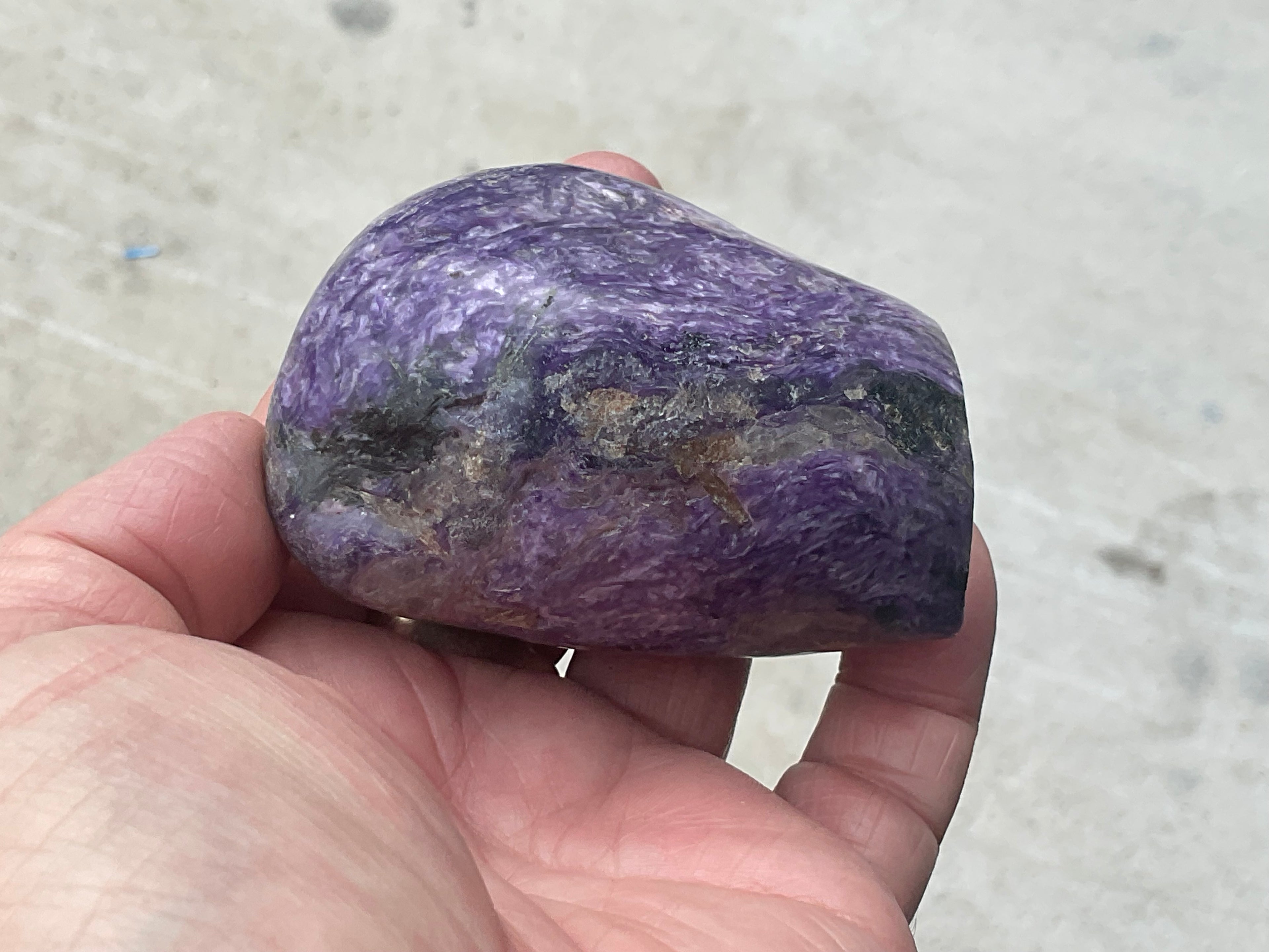 249g Charoite Freeform 2B
