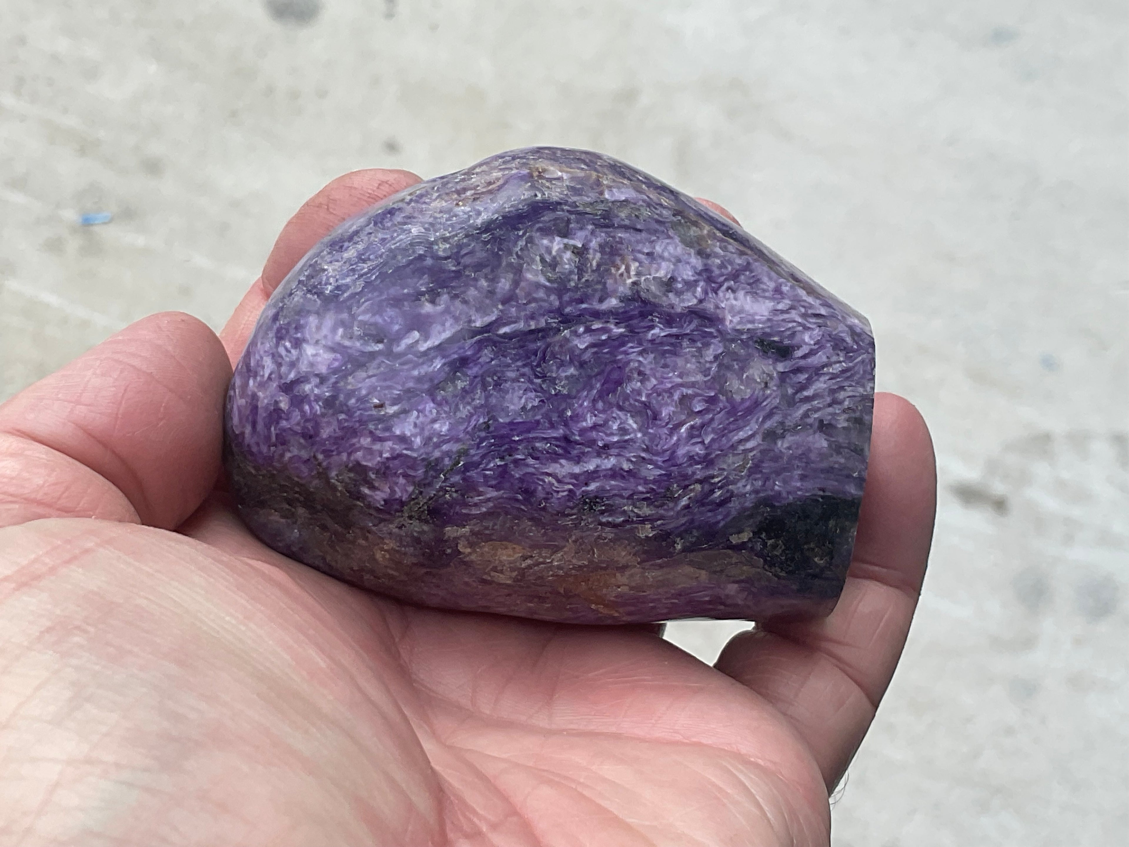 249g Charoite Freeform 2B