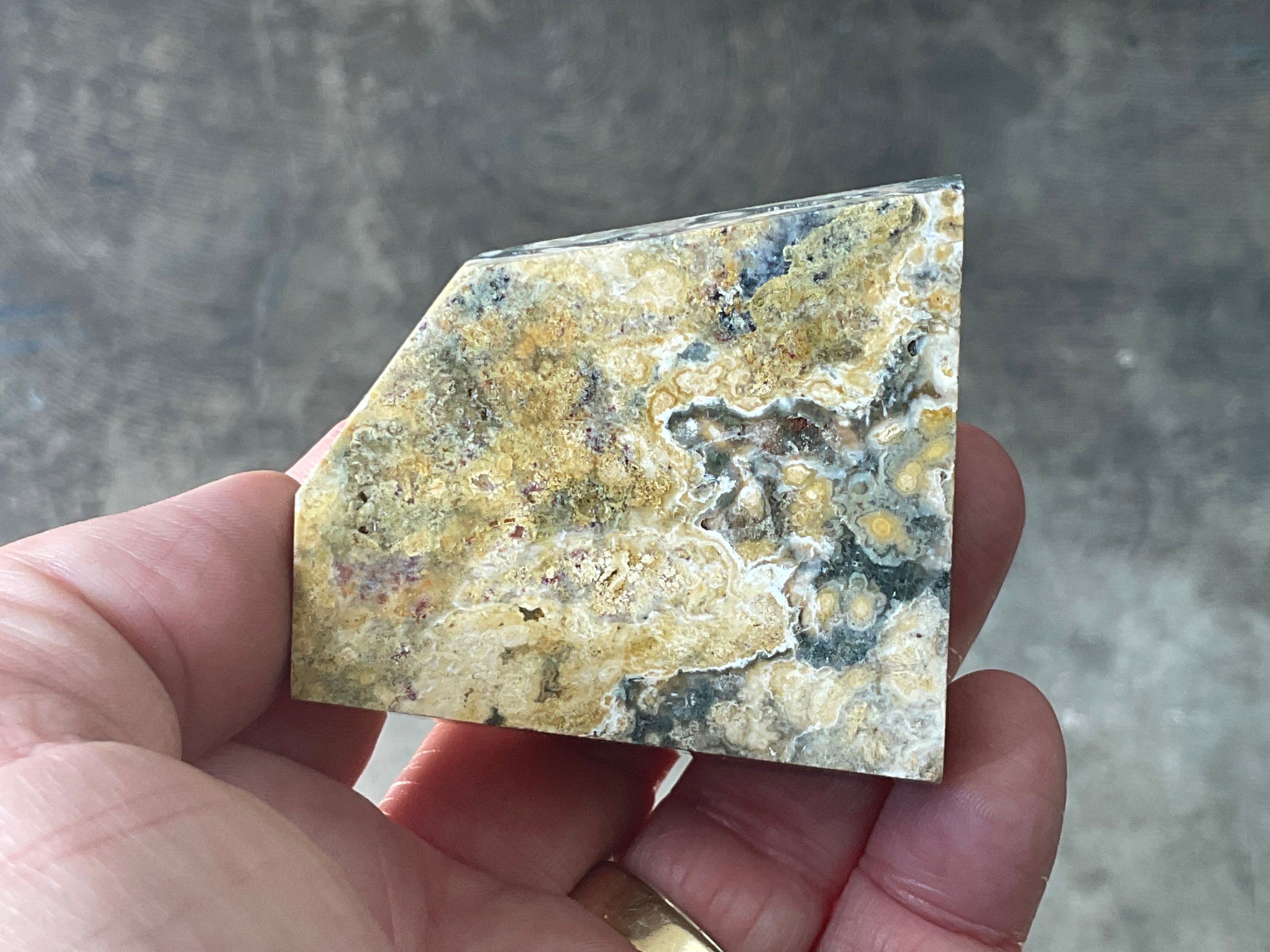 132g Ocean Jasper Freeform Piece 1C