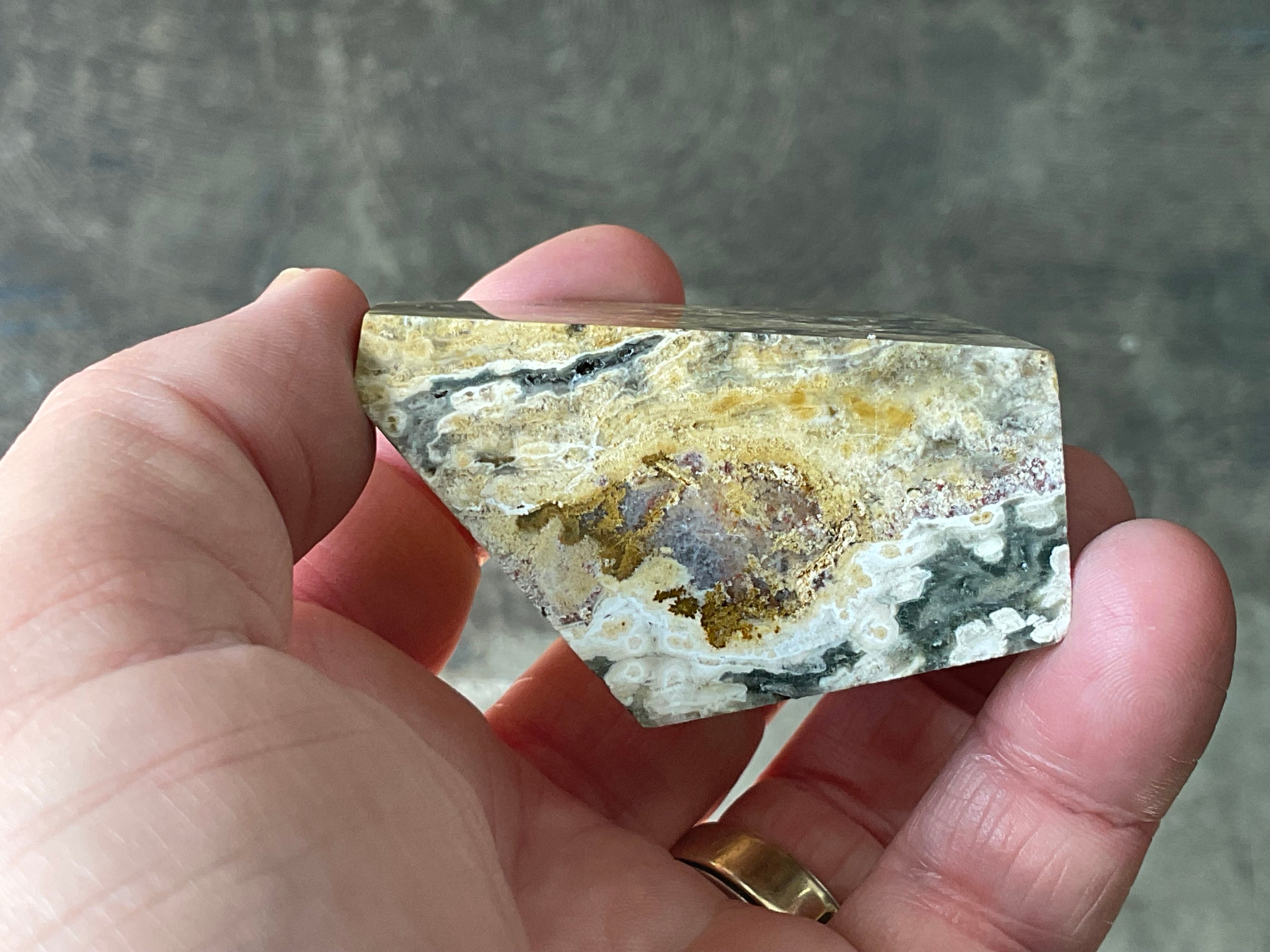 132g Ocean Jasper Freeform Piece 1C