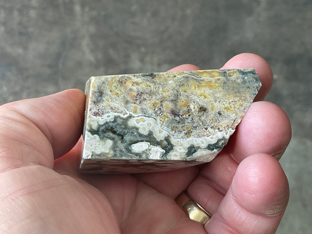 132g Ocean Jasper Freeform Piece 1C