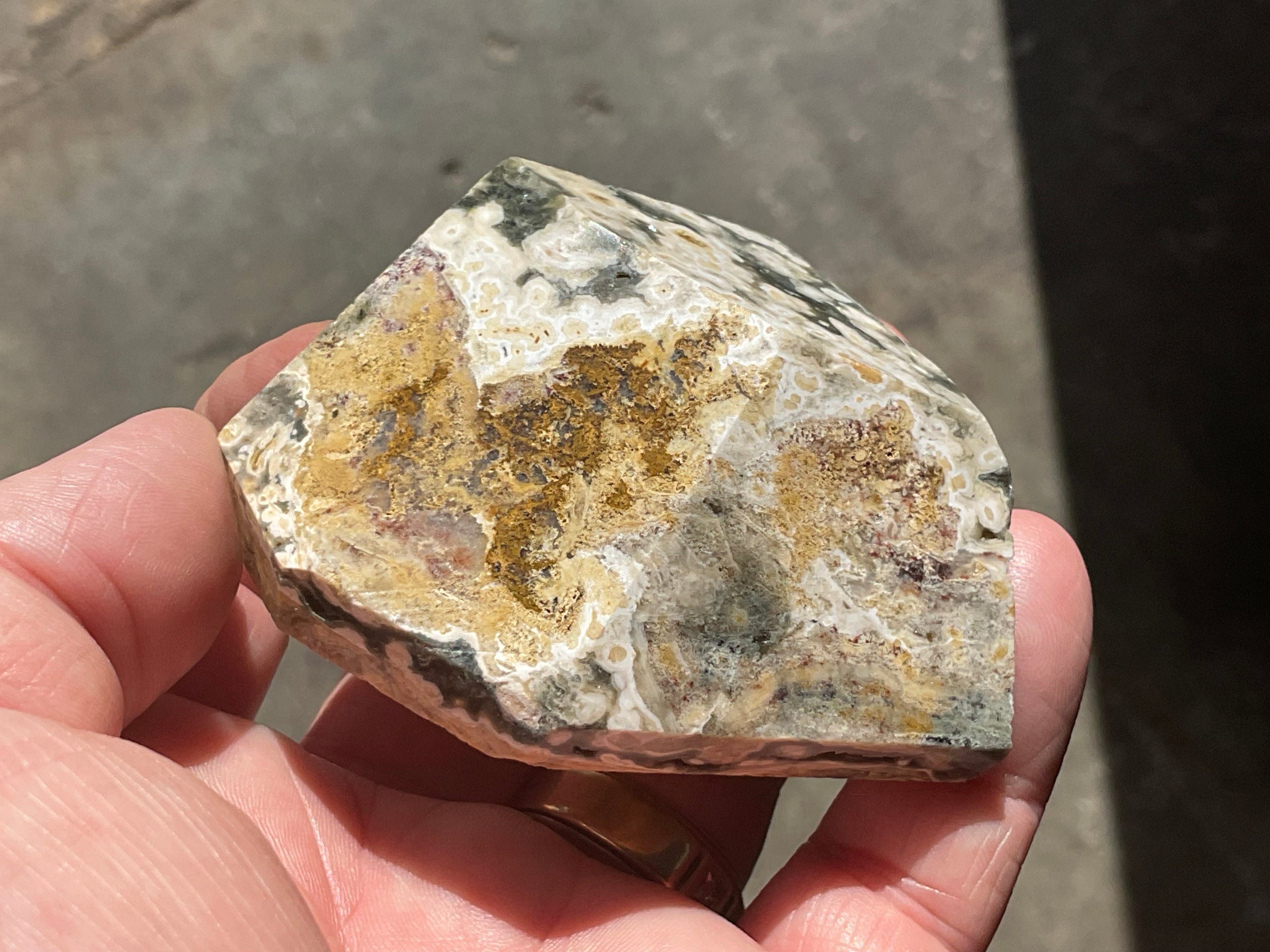 132g Ocean Jasper Freeform Piece 1C