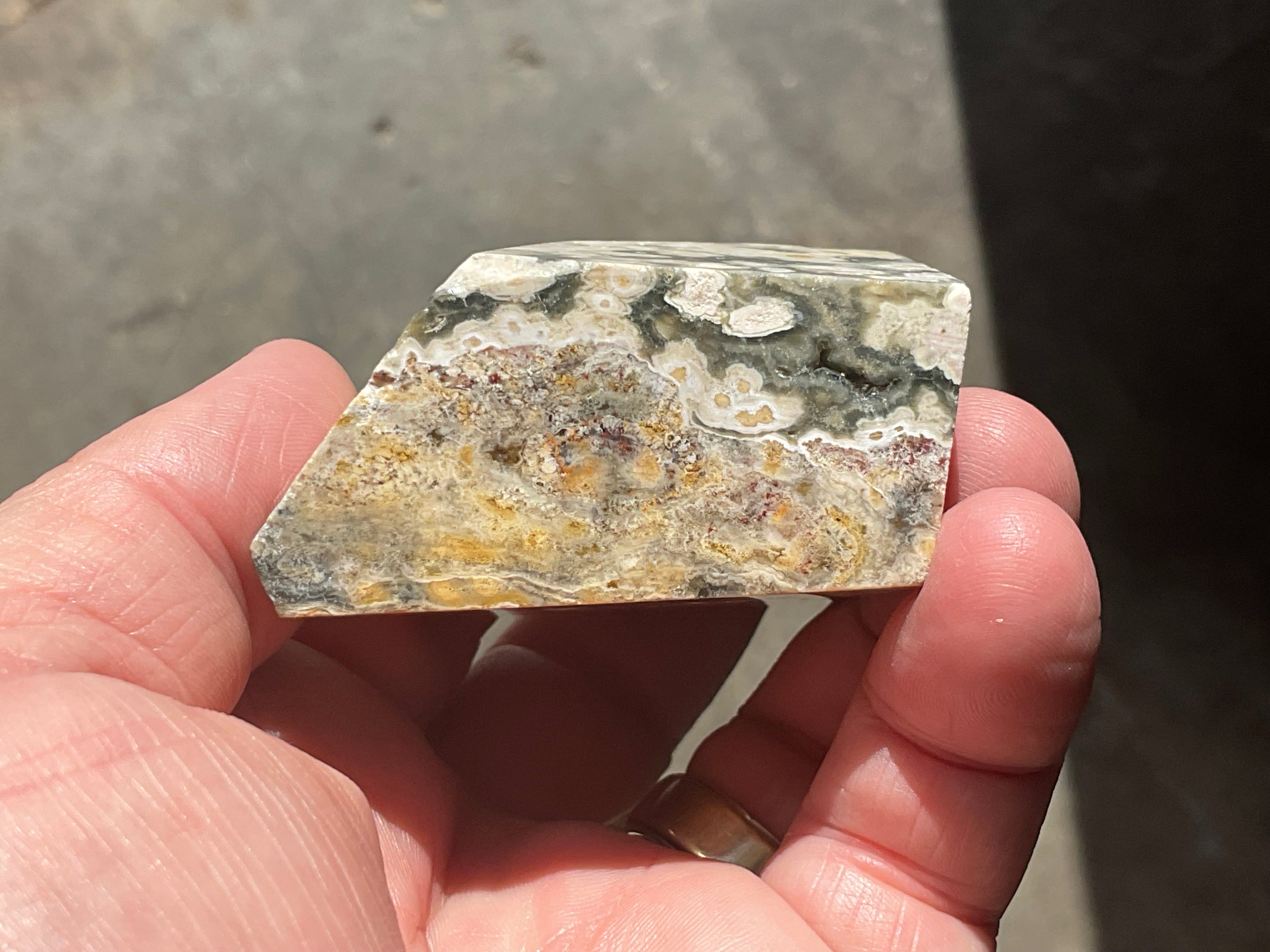 132g Ocean Jasper Freeform Piece 1C