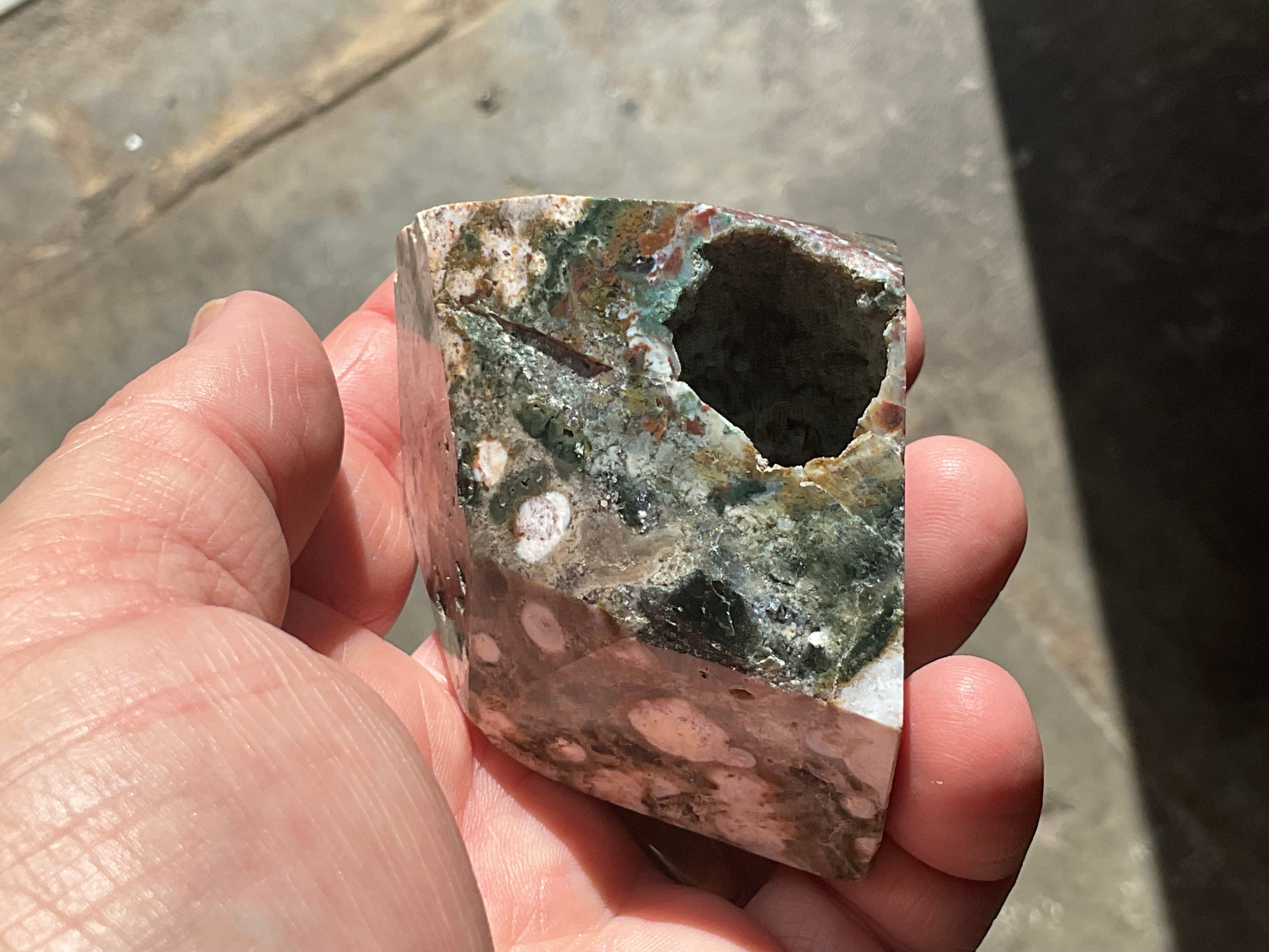 164g Ocean Jasper Freeform Piece 2B
