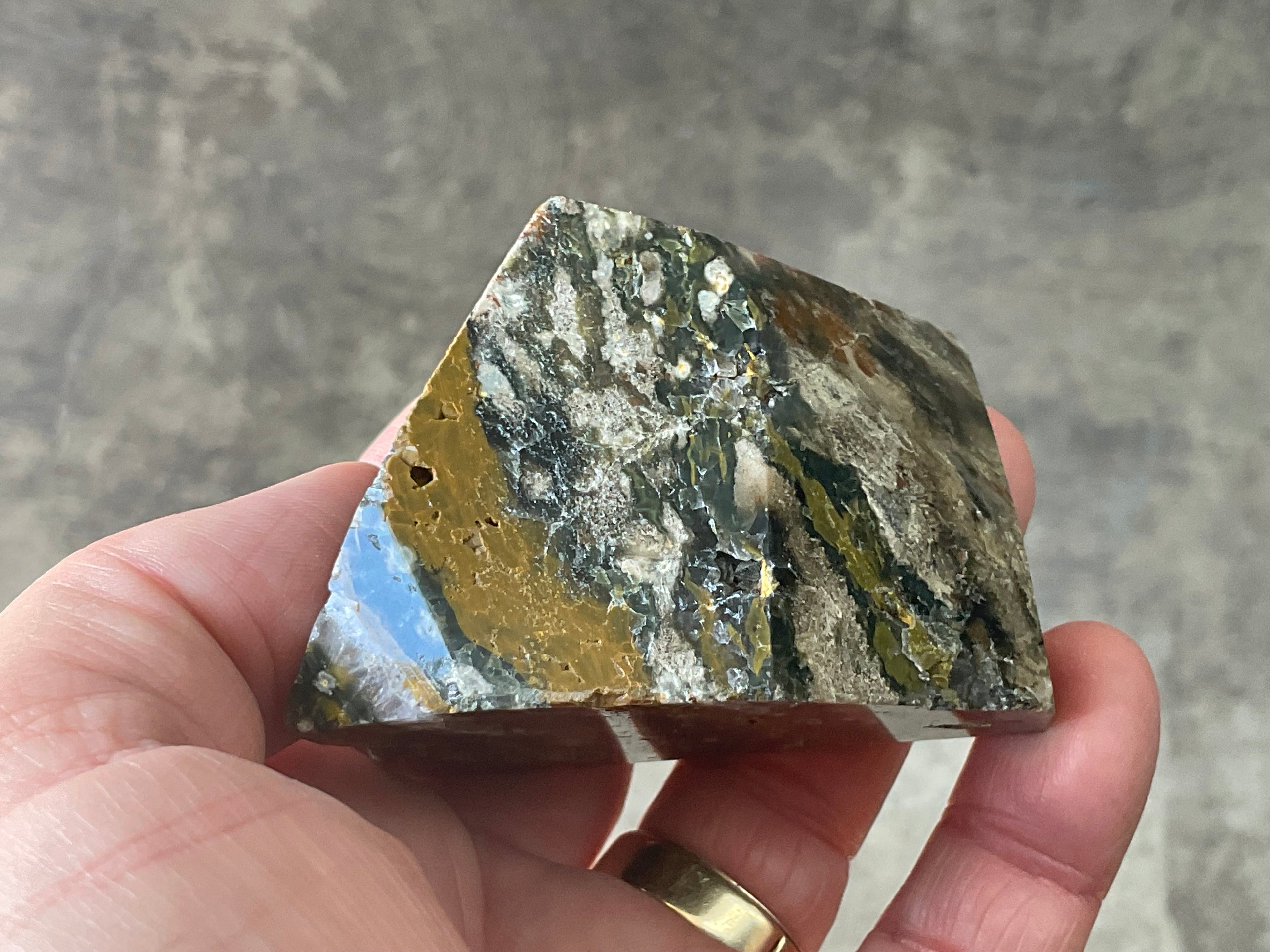 186g Ocean Jasper Freeform Piece 2C