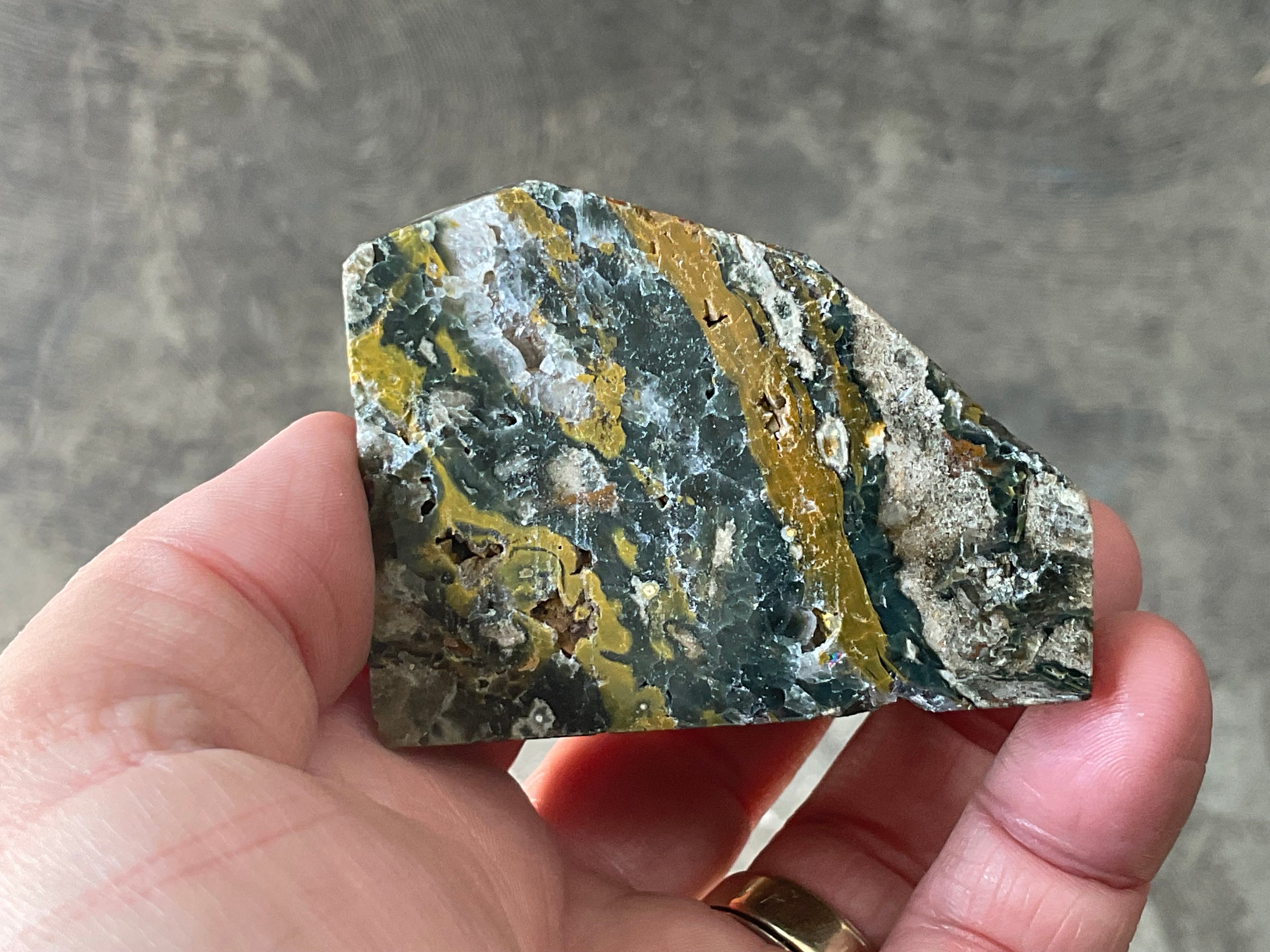 186g Ocean Jasper Freeform Piece 2C