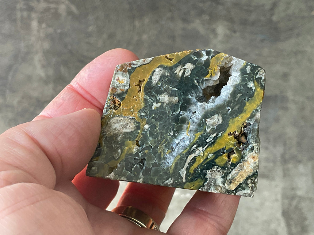 186g Ocean Jasper Freeform Piece 2C