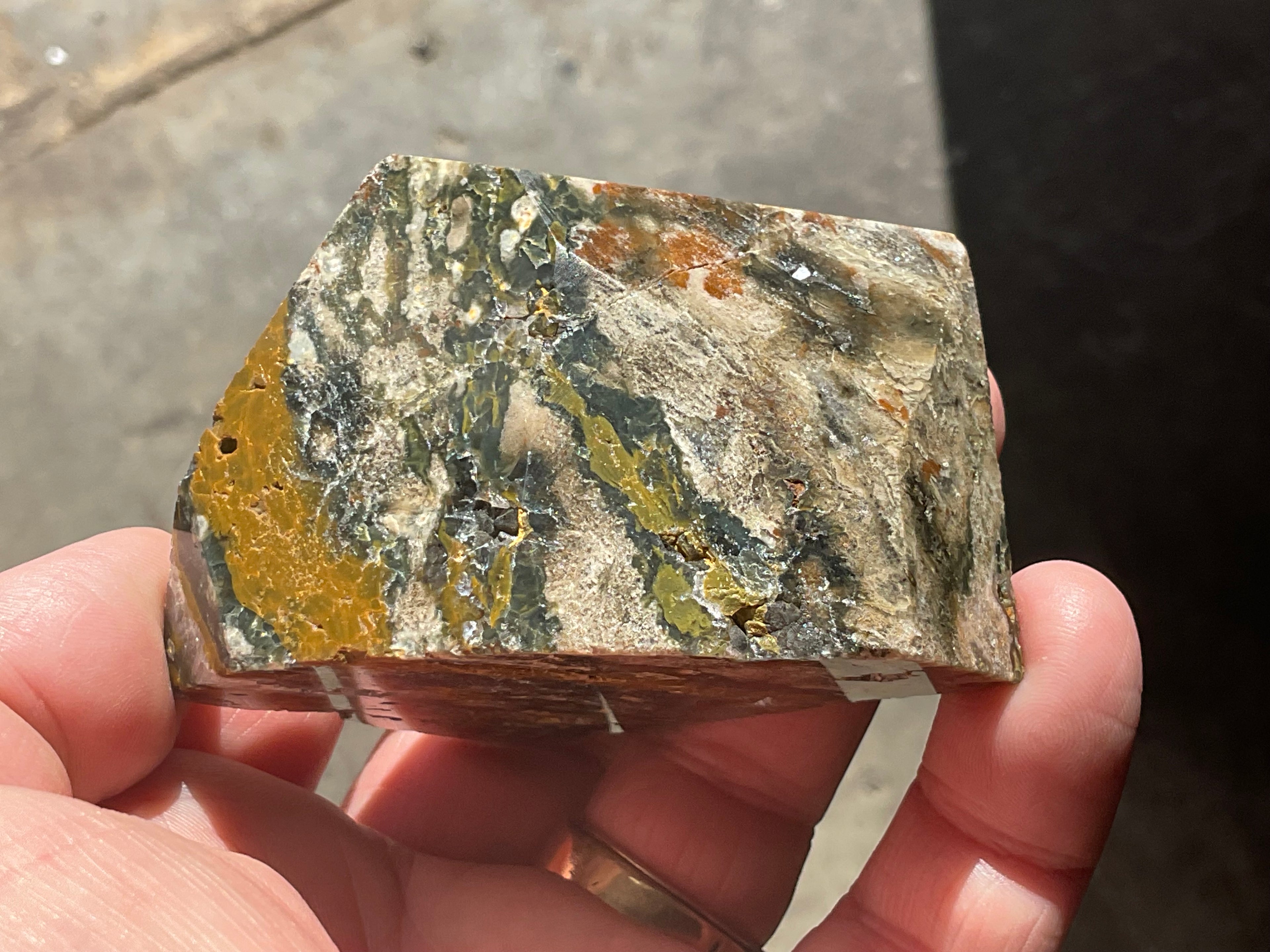 186g Ocean Jasper Freeform Piece 2C