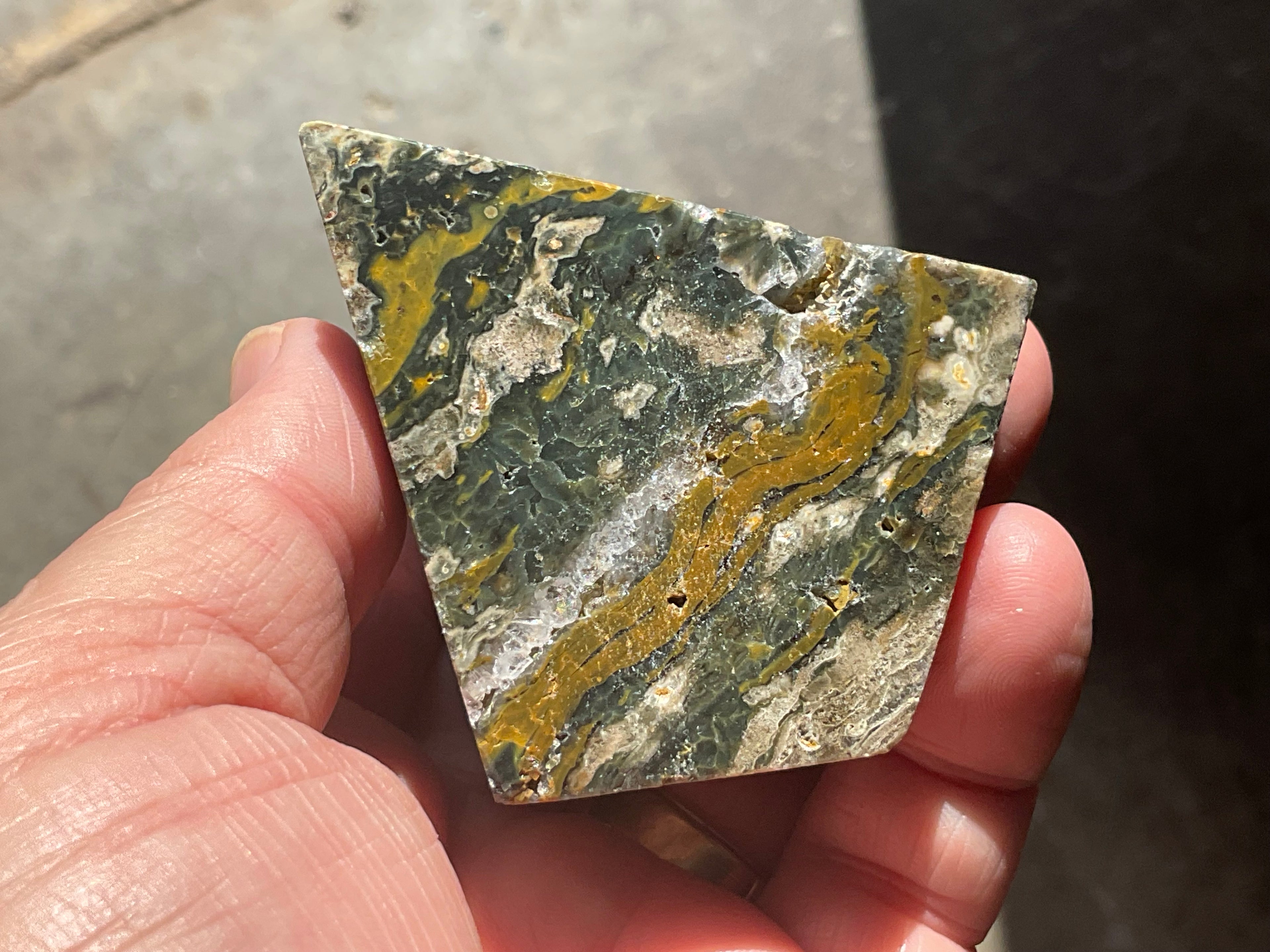 186g Ocean Jasper Freeform Piece 2C