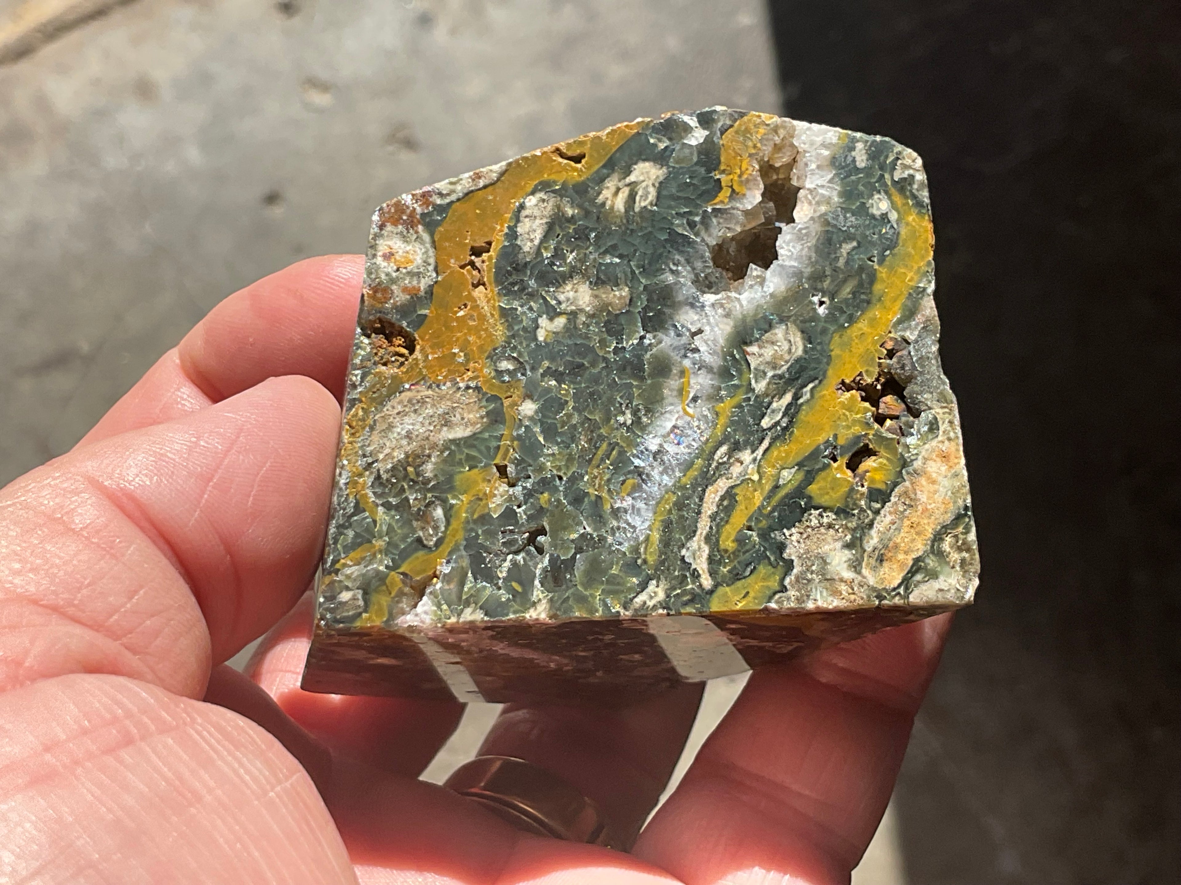 186g Ocean Jasper Freeform Piece 2C