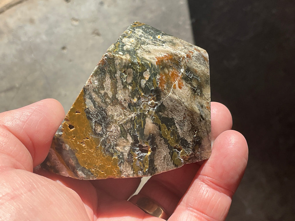186g Ocean Jasper Freeform Piece 2C