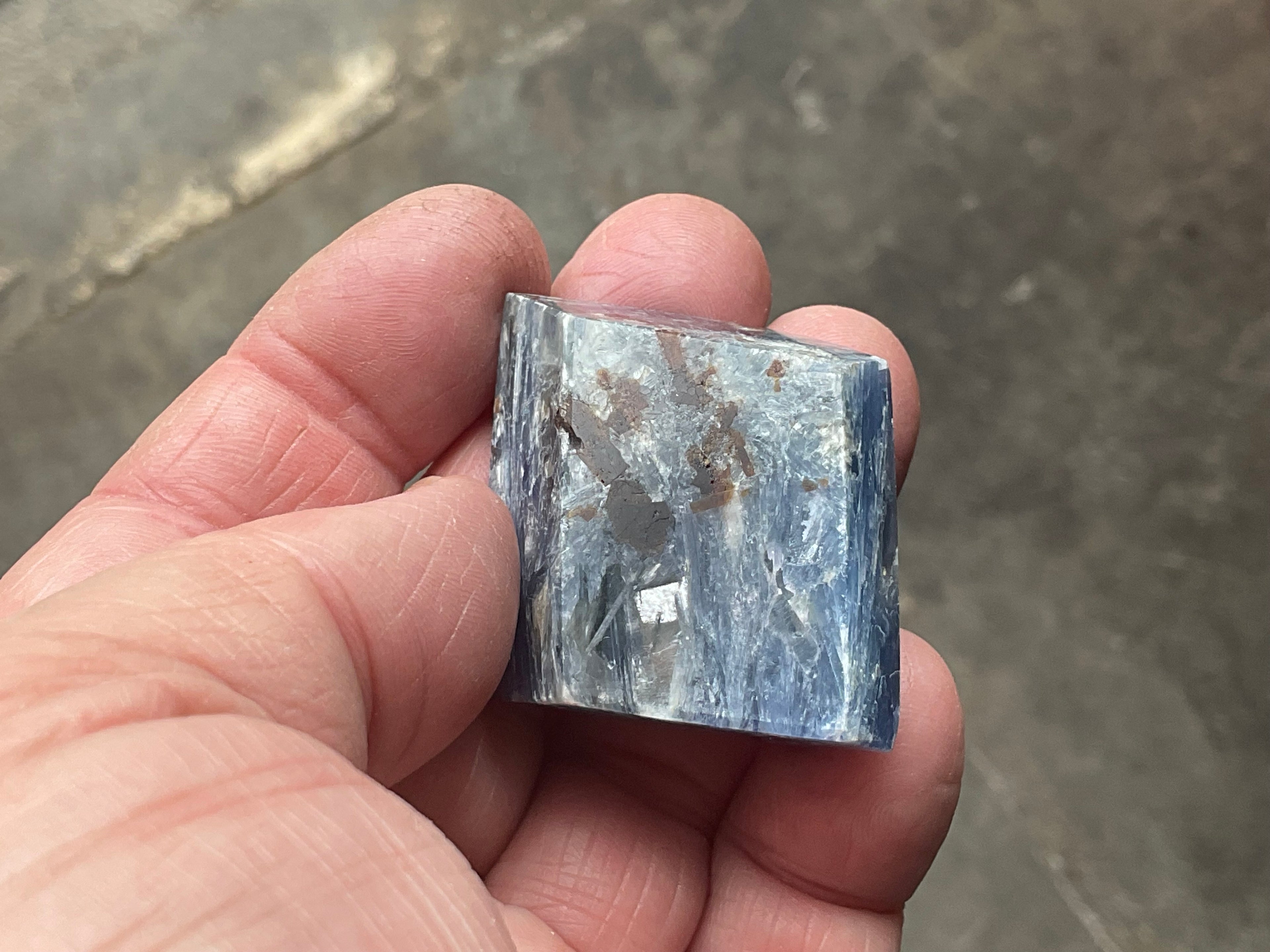 50g Blue Kyanite Freeform 1B