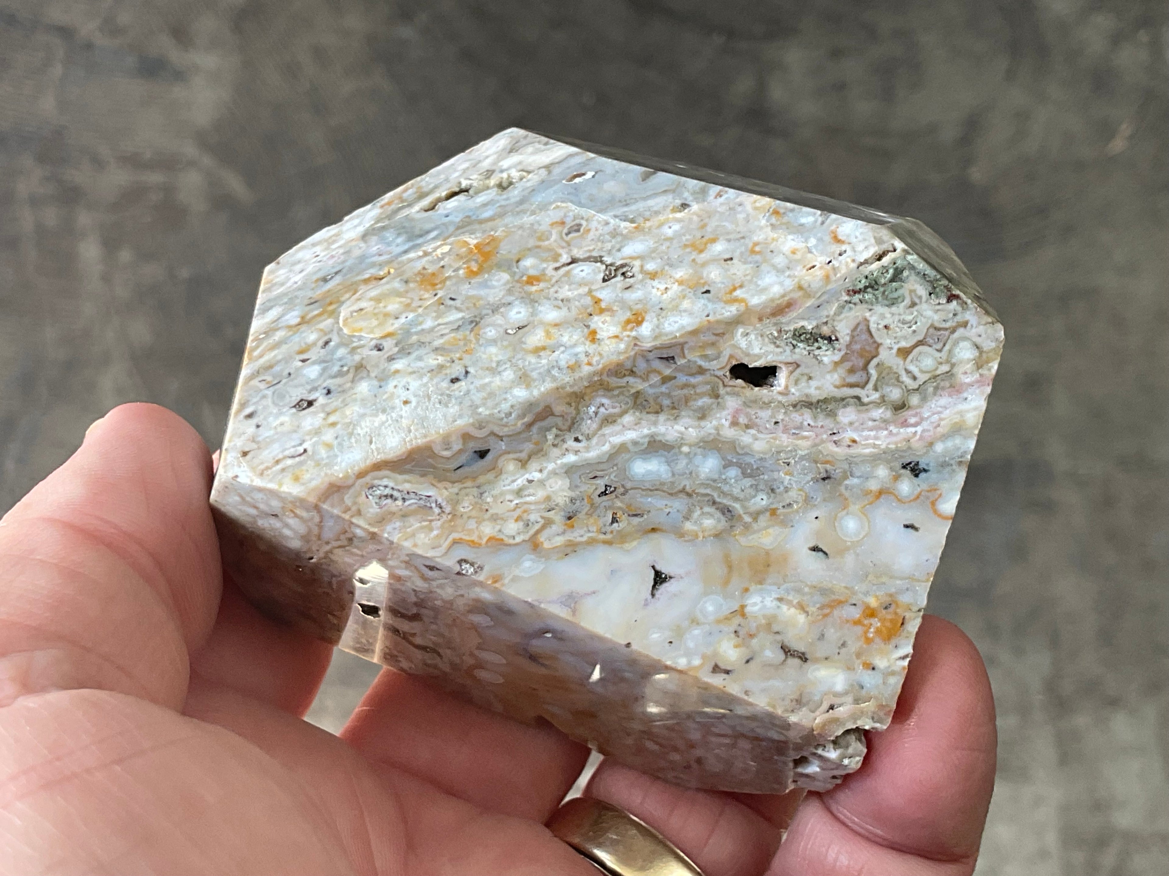 244g Ocean Jasper Freeform Piece 3A