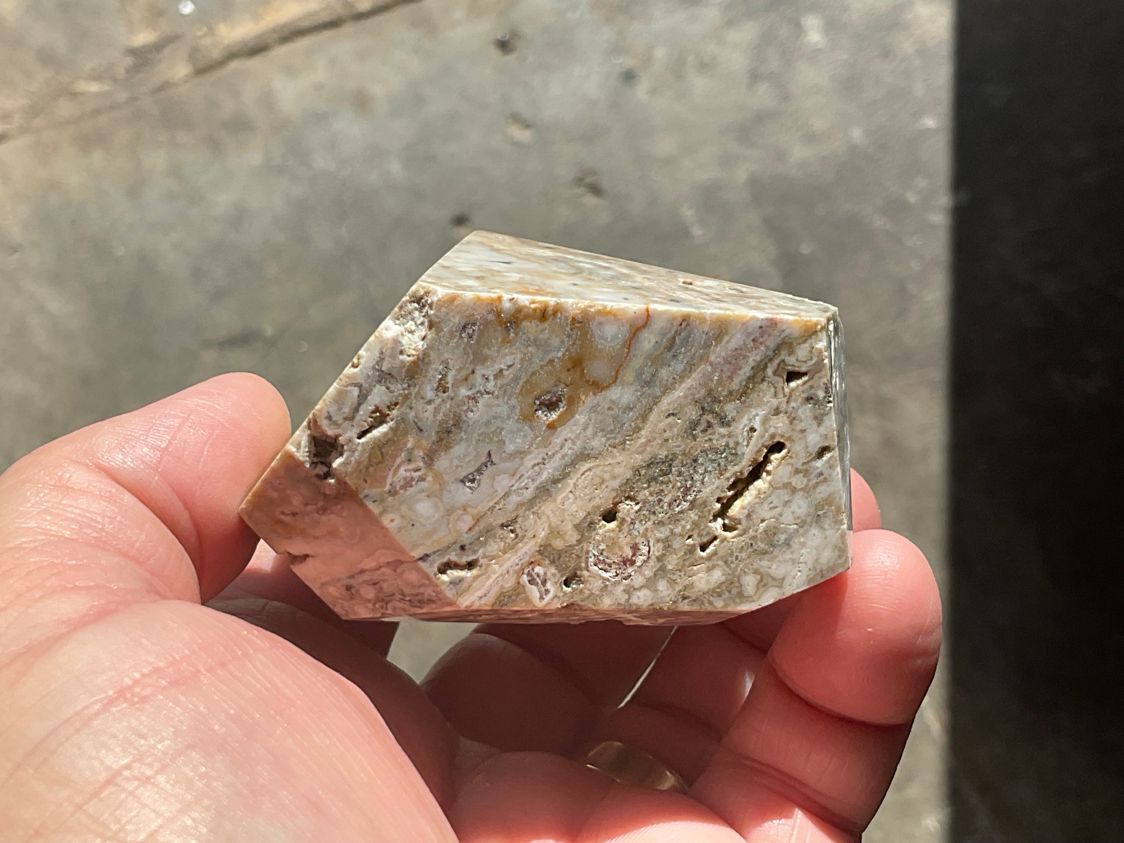 244g Ocean Jasper Freeform Piece 3A