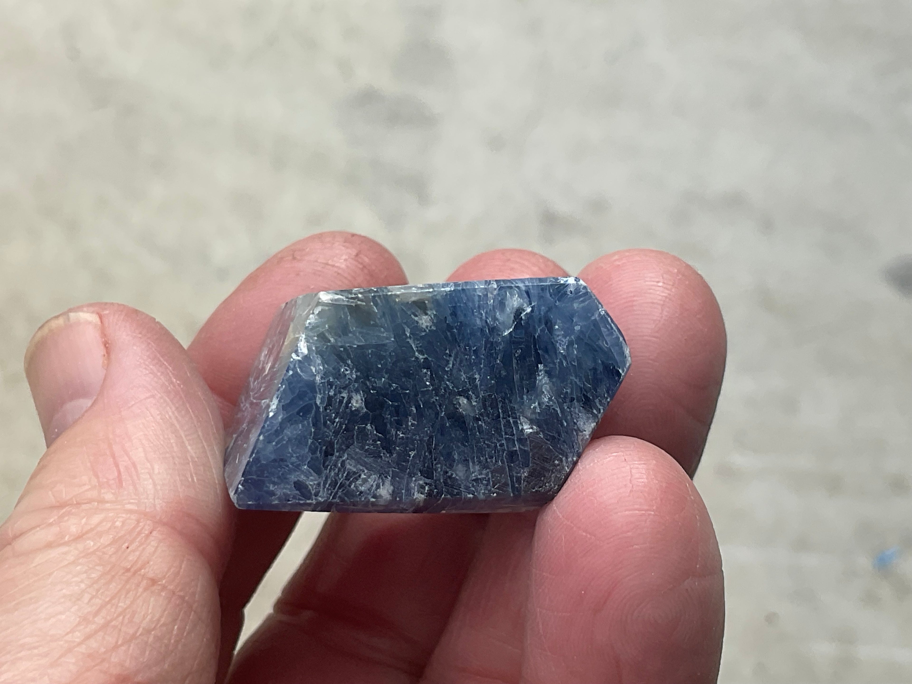 50g Blue Kyanite Freeform 1B