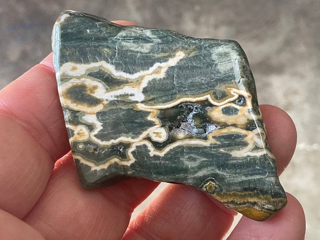 28g ‘Cloud’ Ocean Jasper Polished Piece 3C