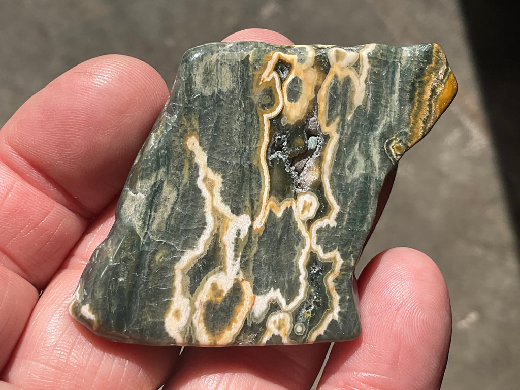 28g ‘Cloud’ Ocean Jasper Polished Piece 3C