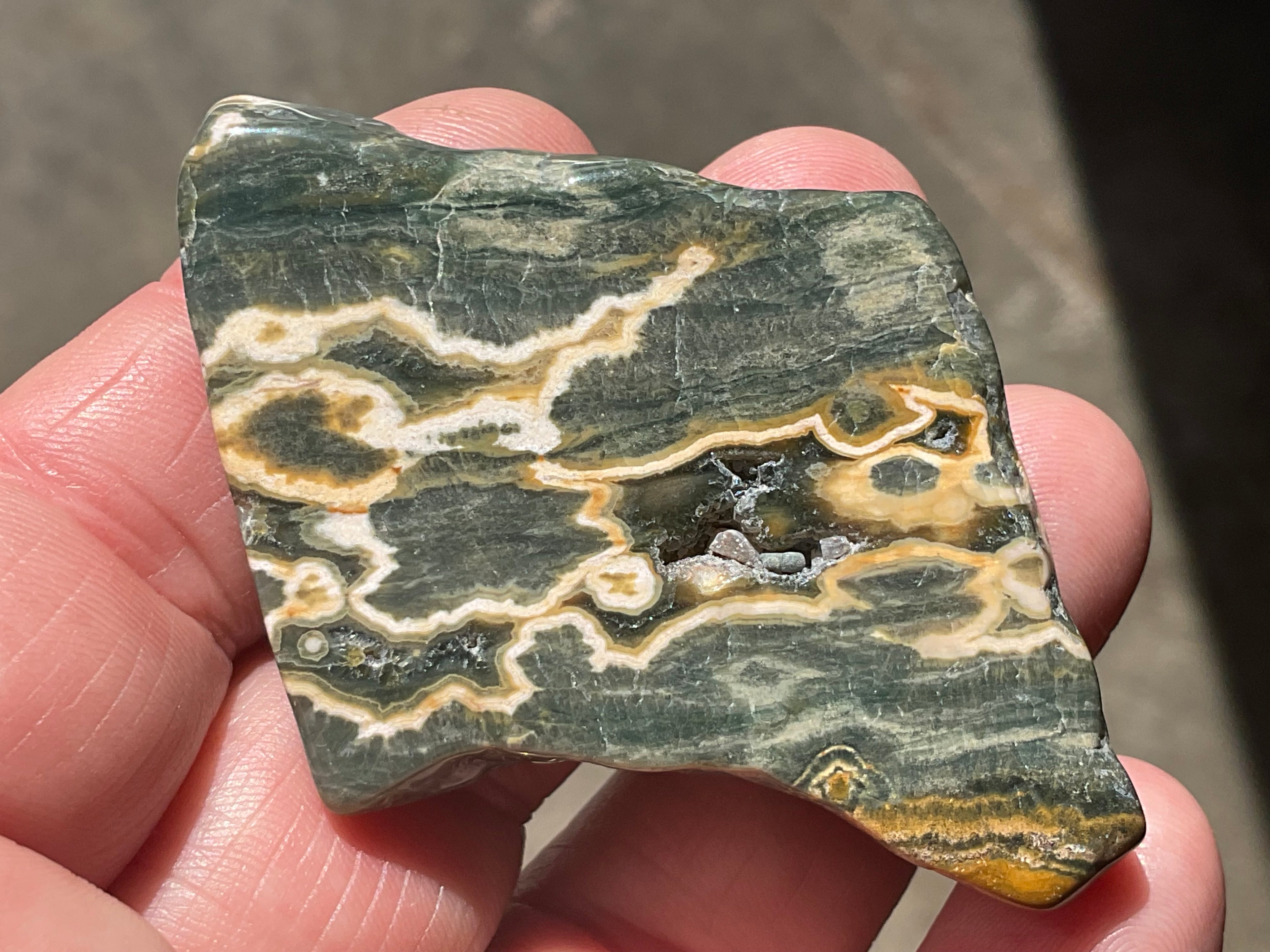 28g ‘Cloud’ Ocean Jasper Polished Piece 3C