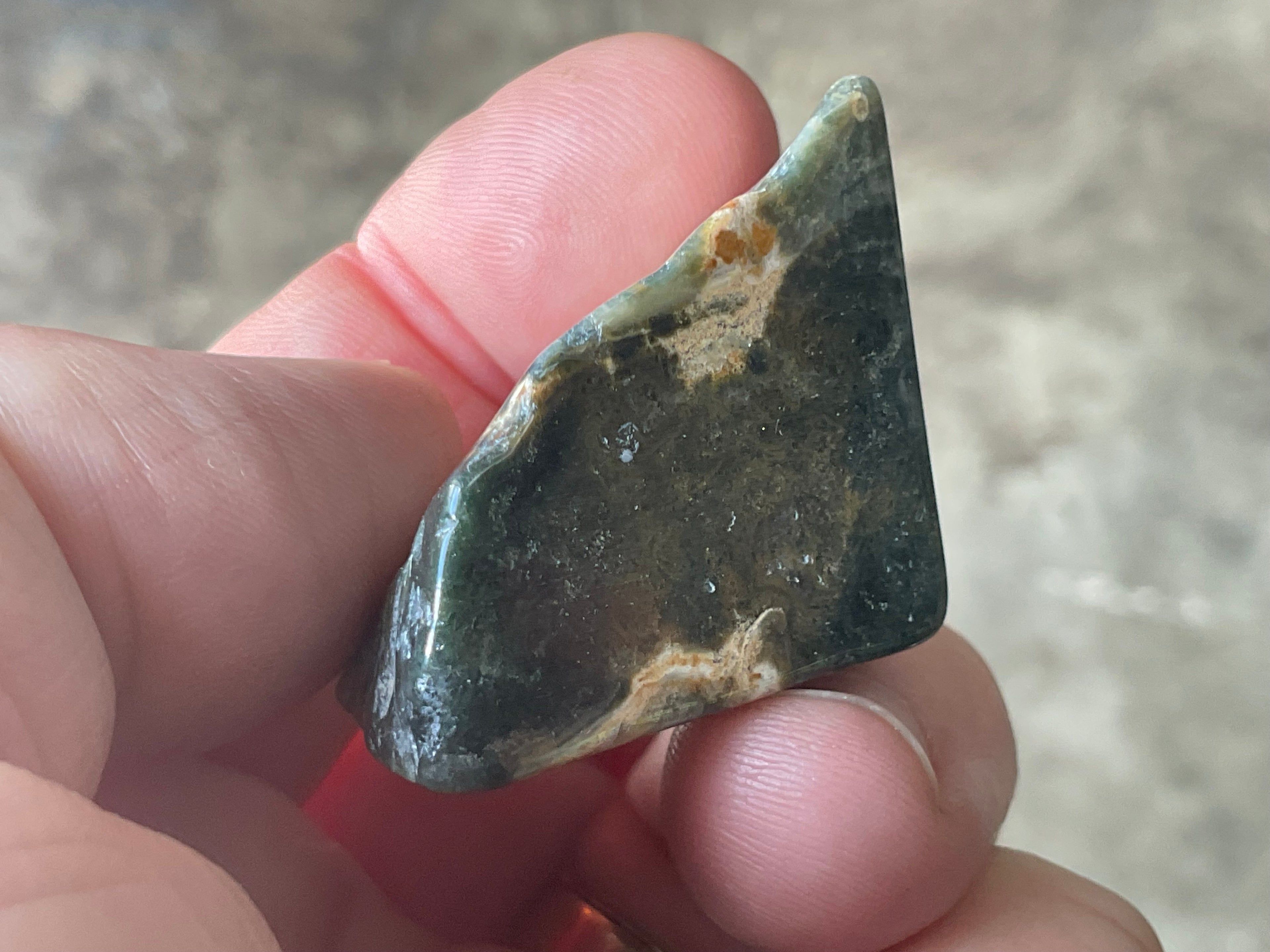 30g ‘Cloud’ Ocean Jasper Polished Piece 4A