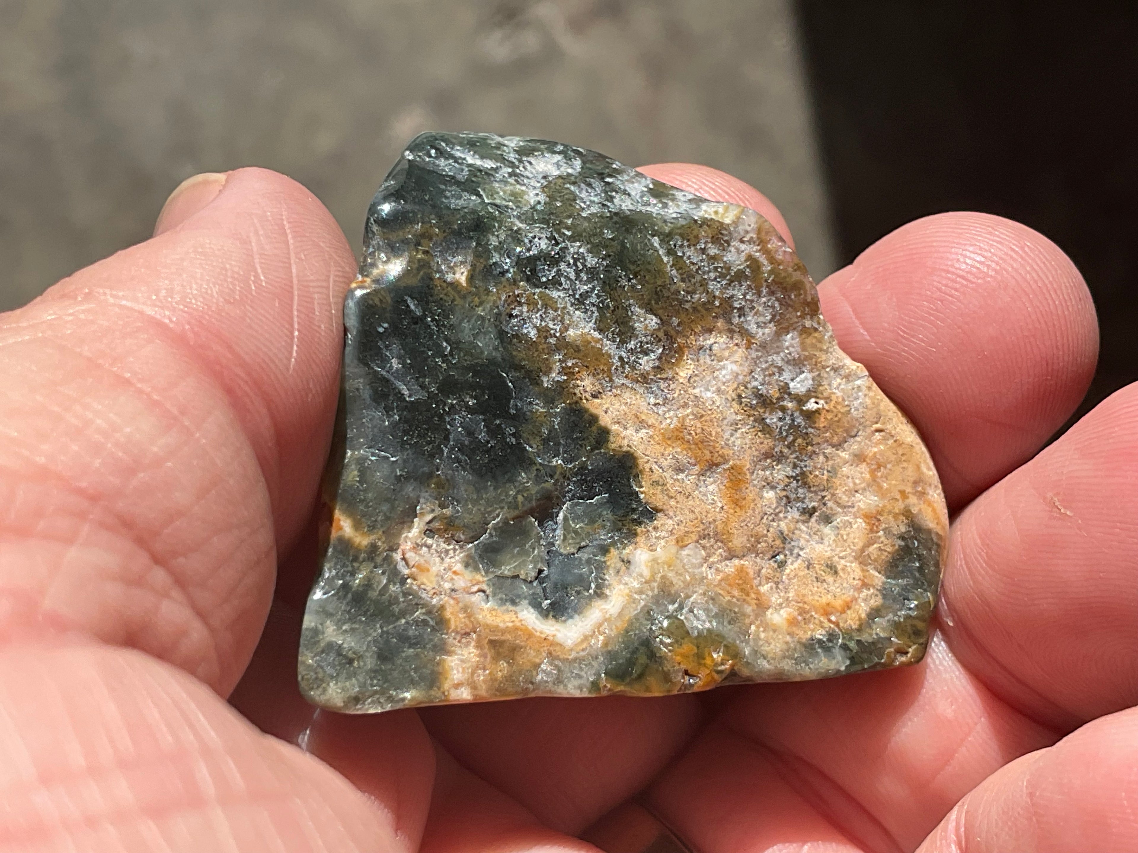 30g ‘Cloud’ Ocean Jasper Polished Piece 4A