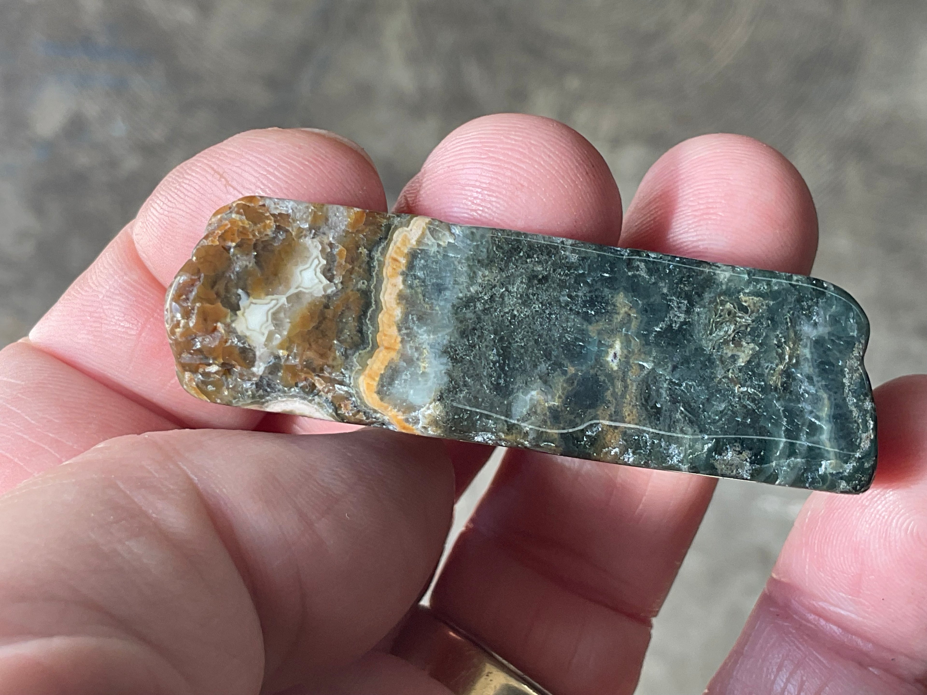 32g ‘Cloud’ Ocean Jasper Polished Piece 4B