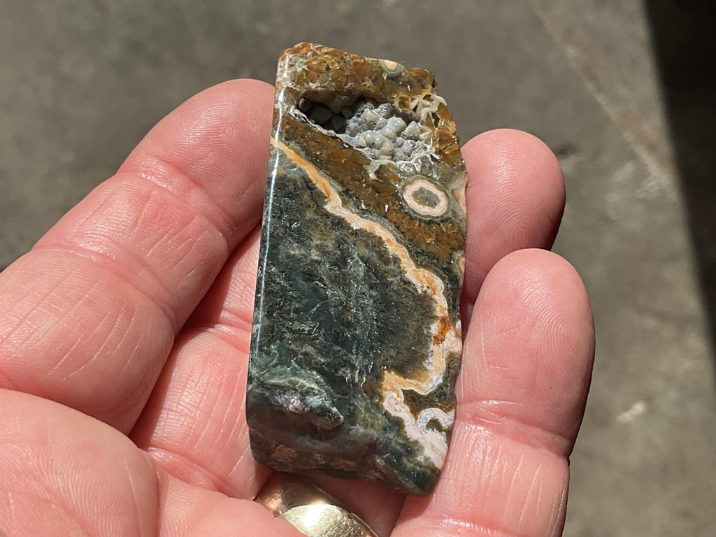 32g ‘Cloud’ Ocean Jasper Polished Piece 4B