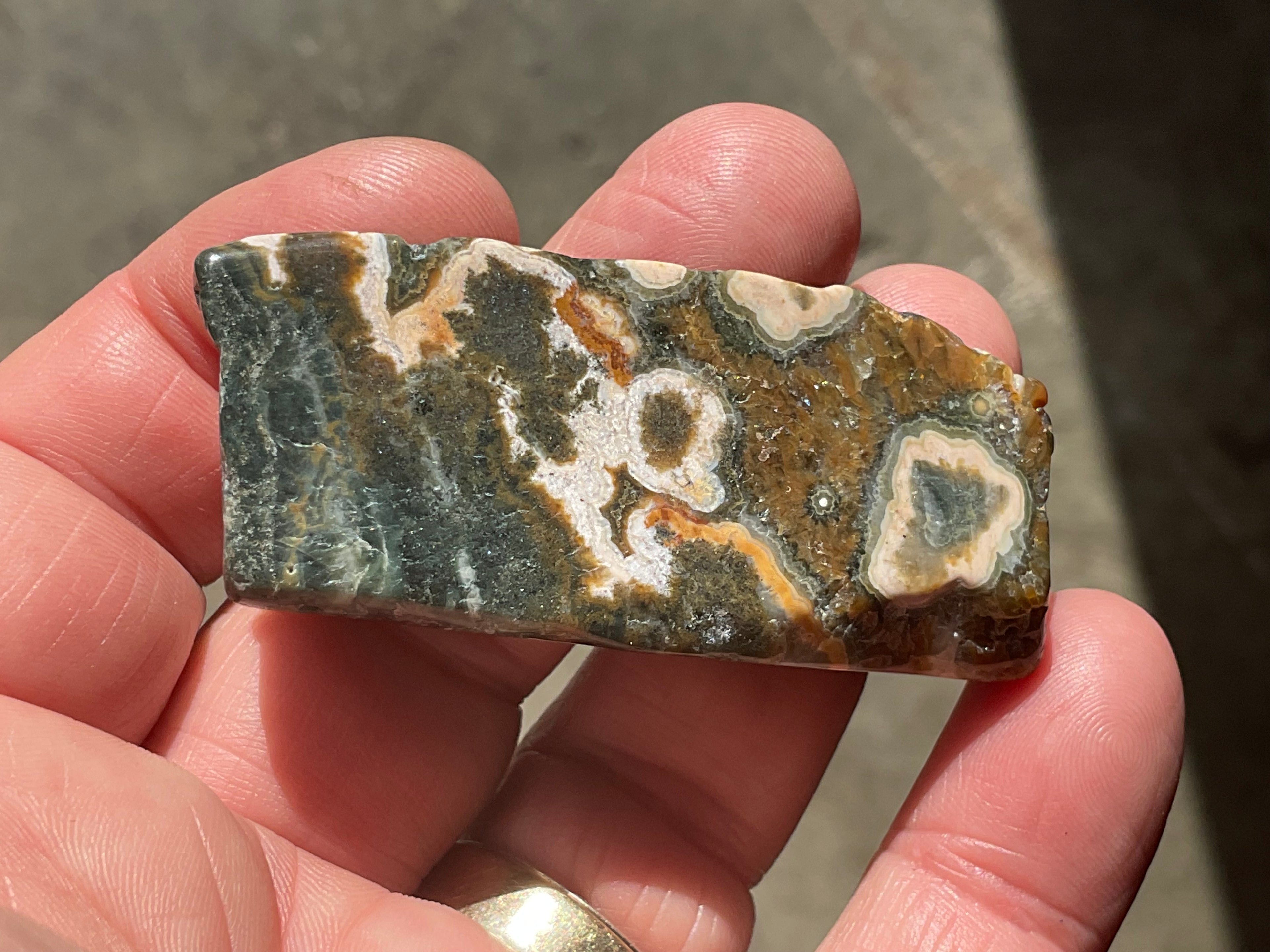 32g ‘Cloud’ Ocean Jasper Polished Piece 4B