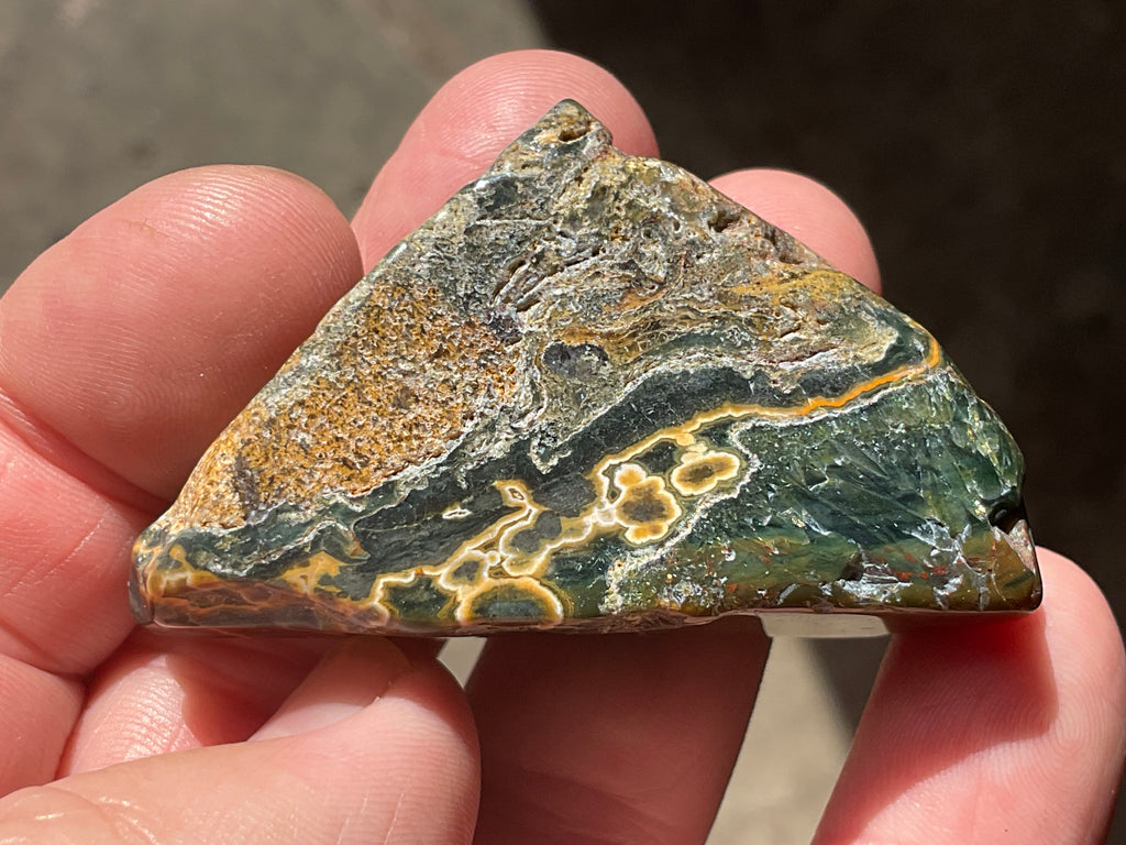 42g ‘Cloud’ Ocean Jasper Polished Piece 4C