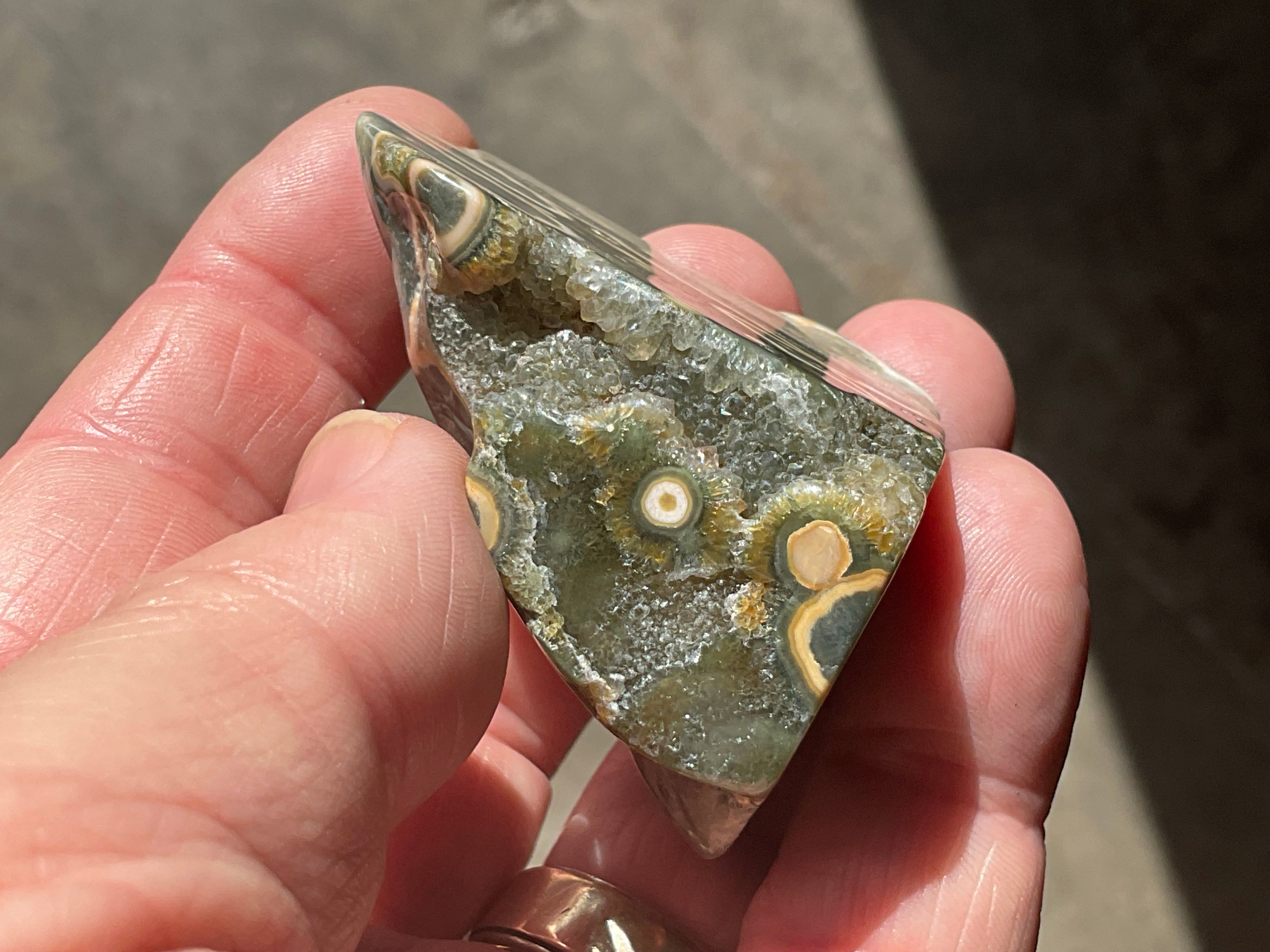 72g ‘Cloud’ Ocean Jasper Polished Piece 5B