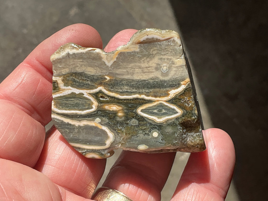 72g ‘Cloud’ Ocean Jasper Polished Piece 5B