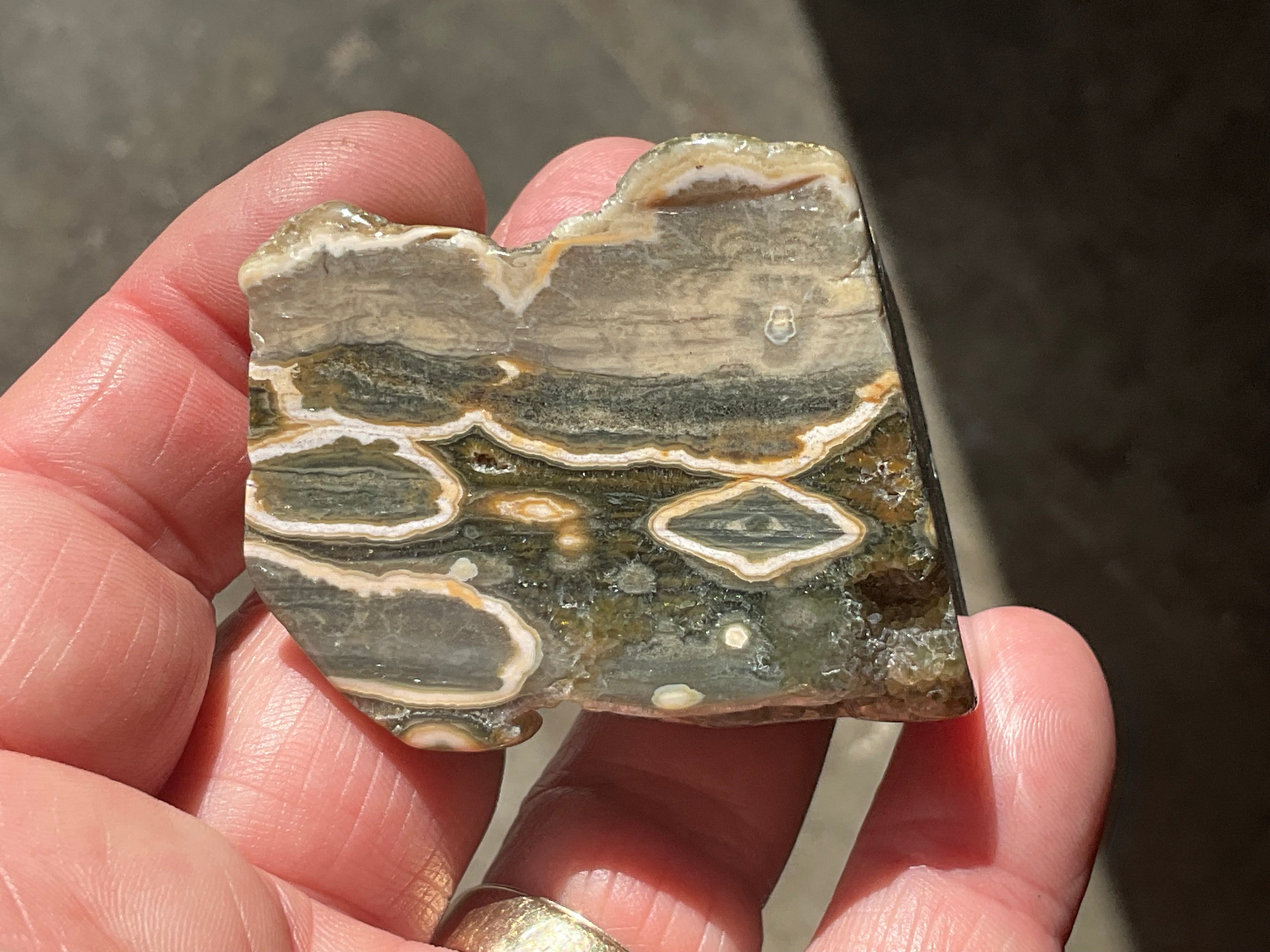 72g ‘Cloud’ Ocean Jasper Polished Piece 5B