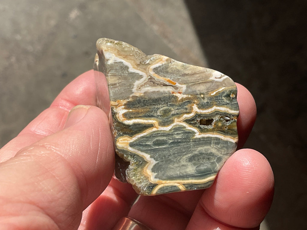 72g ‘Cloud’ Ocean Jasper Polished Piece 5B