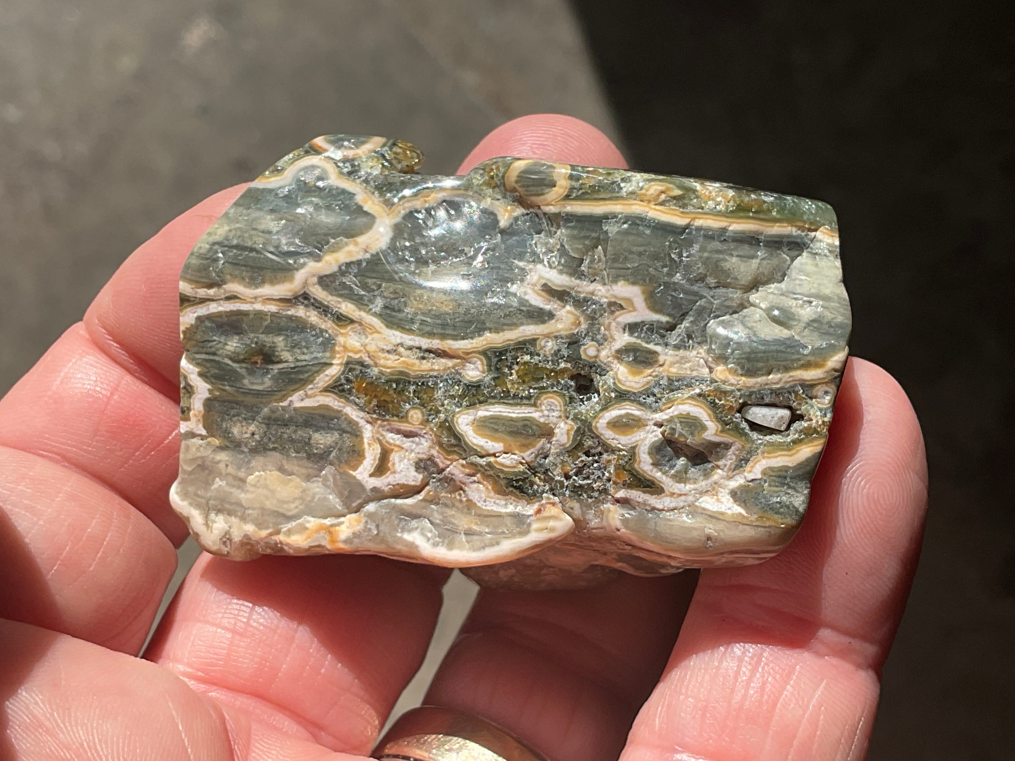 72g ‘Cloud’ Ocean Jasper Polished Piece 5B