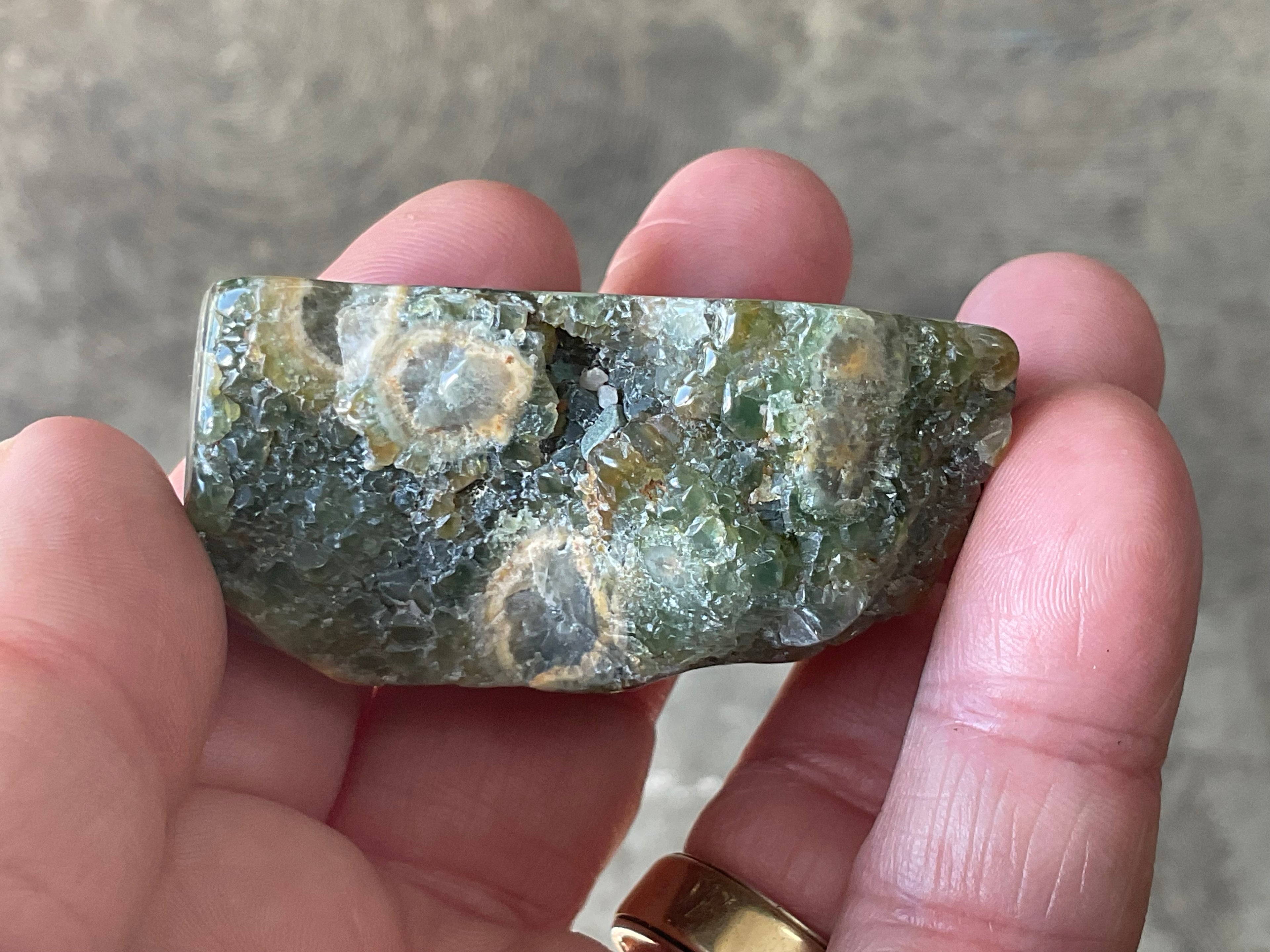 74g ‘Cloud’ Ocean Jasper Polished Piece 5C