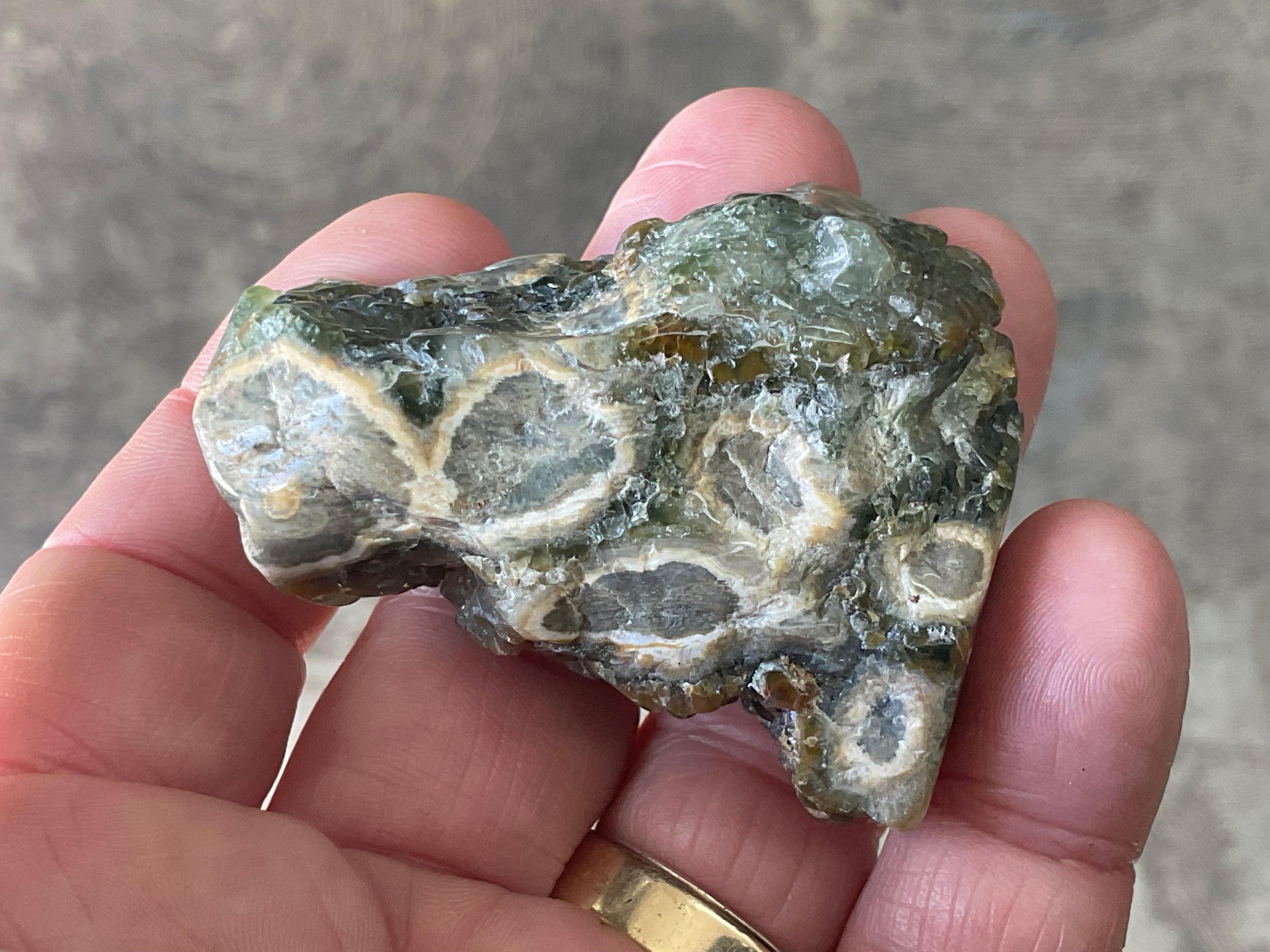 74g ‘Cloud’ Ocean Jasper Polished Piece 5C