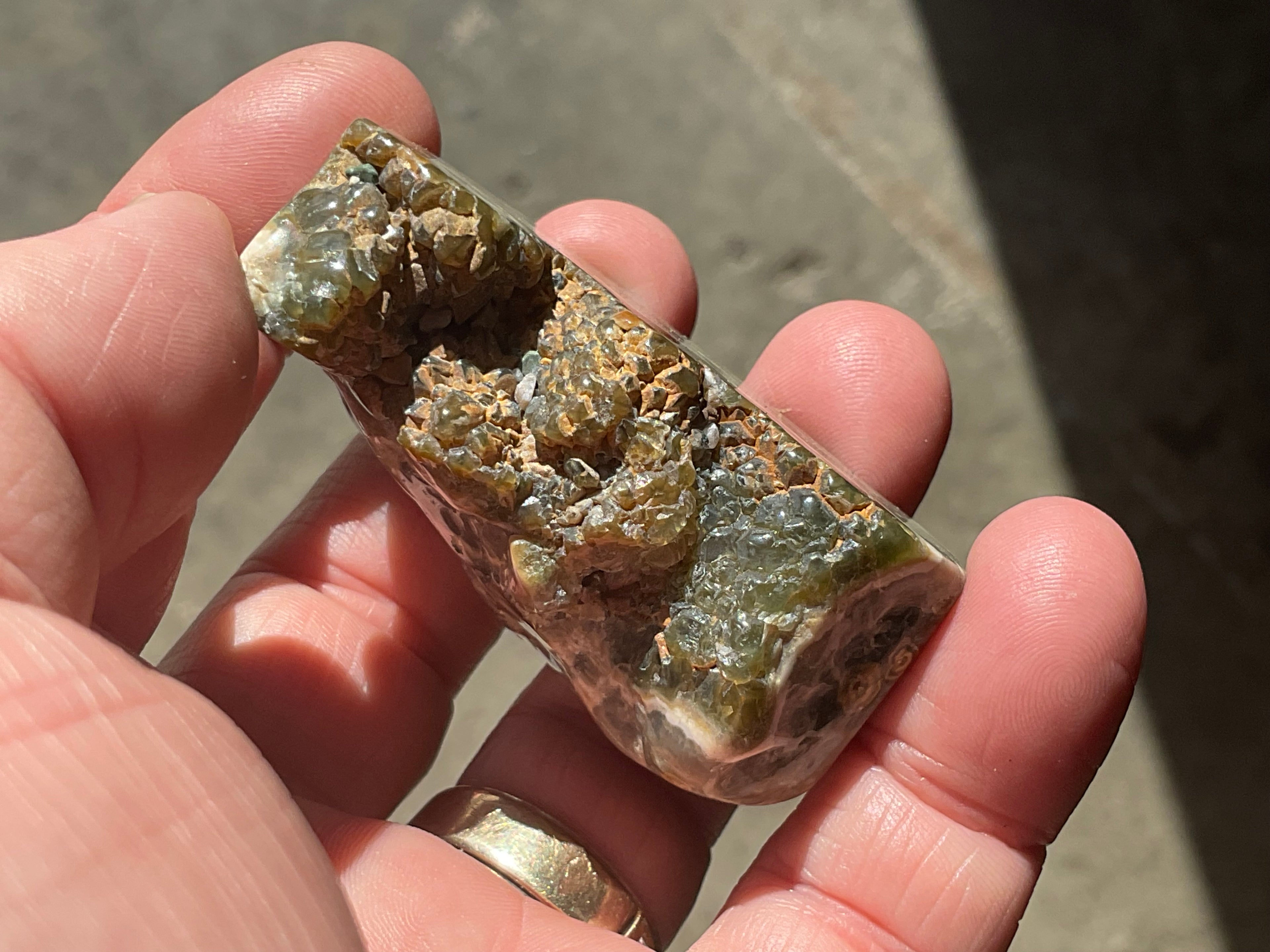 74g ‘Cloud’ Ocean Jasper Polished Piece 5C