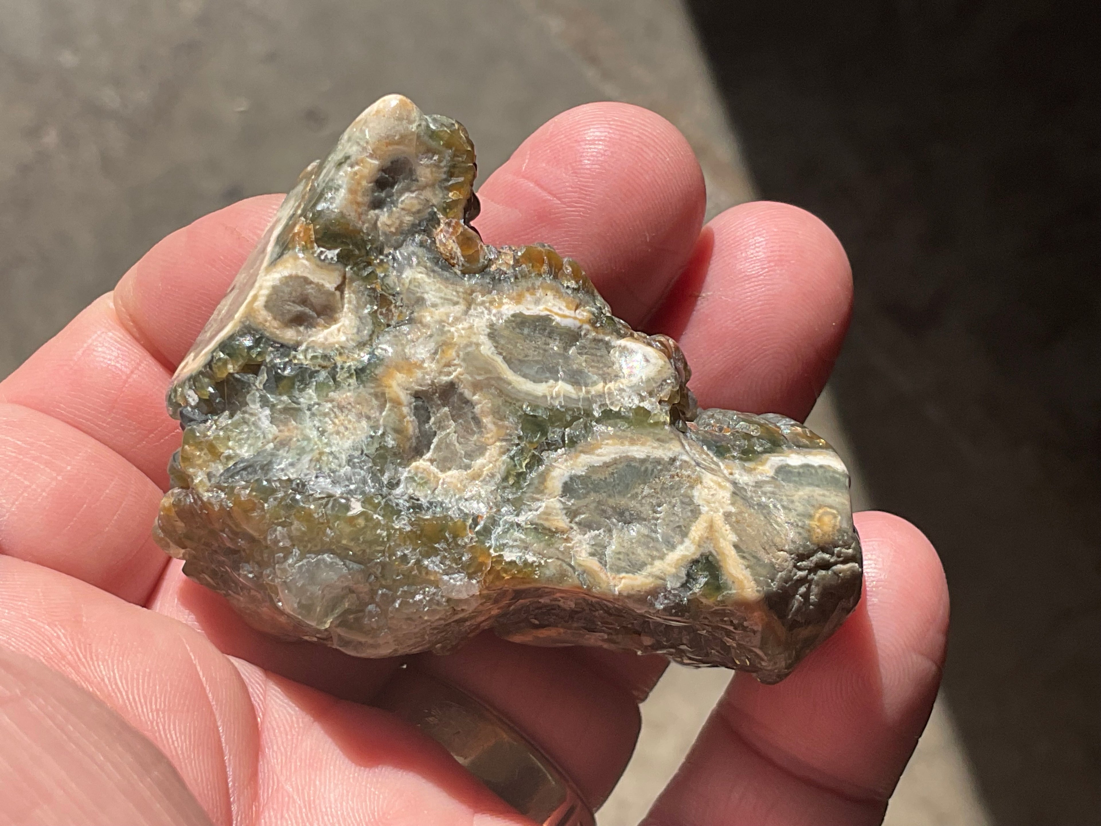 74g ‘Cloud’ Ocean Jasper Polished Piece 5C