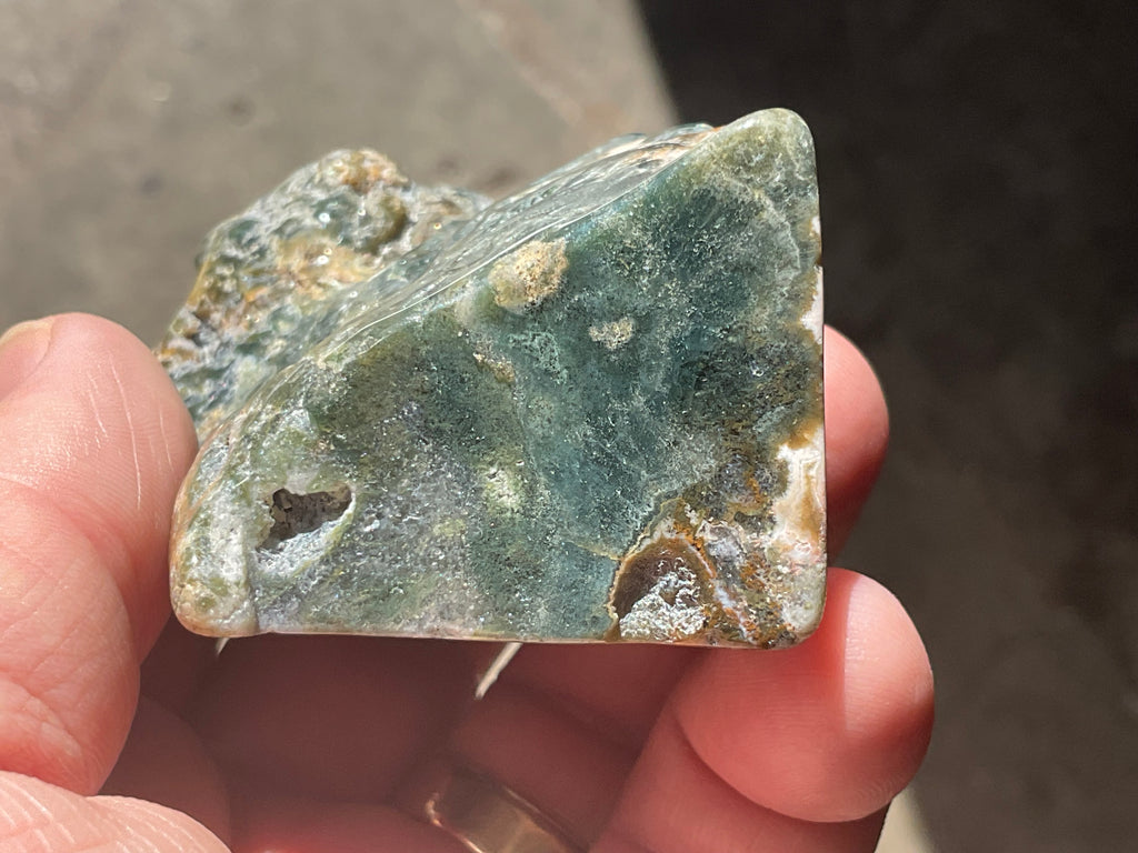 128g ‘Cloud’ Ocean Jasper Polished Piece