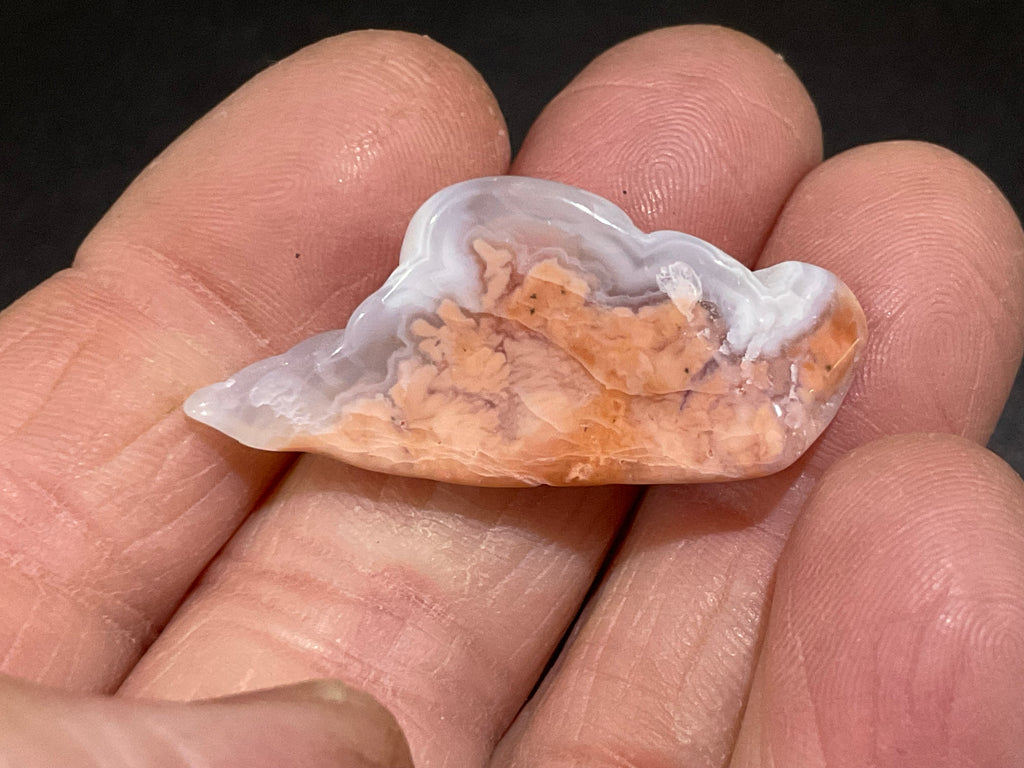 14g “Cotton Candy” Agate pair 2
