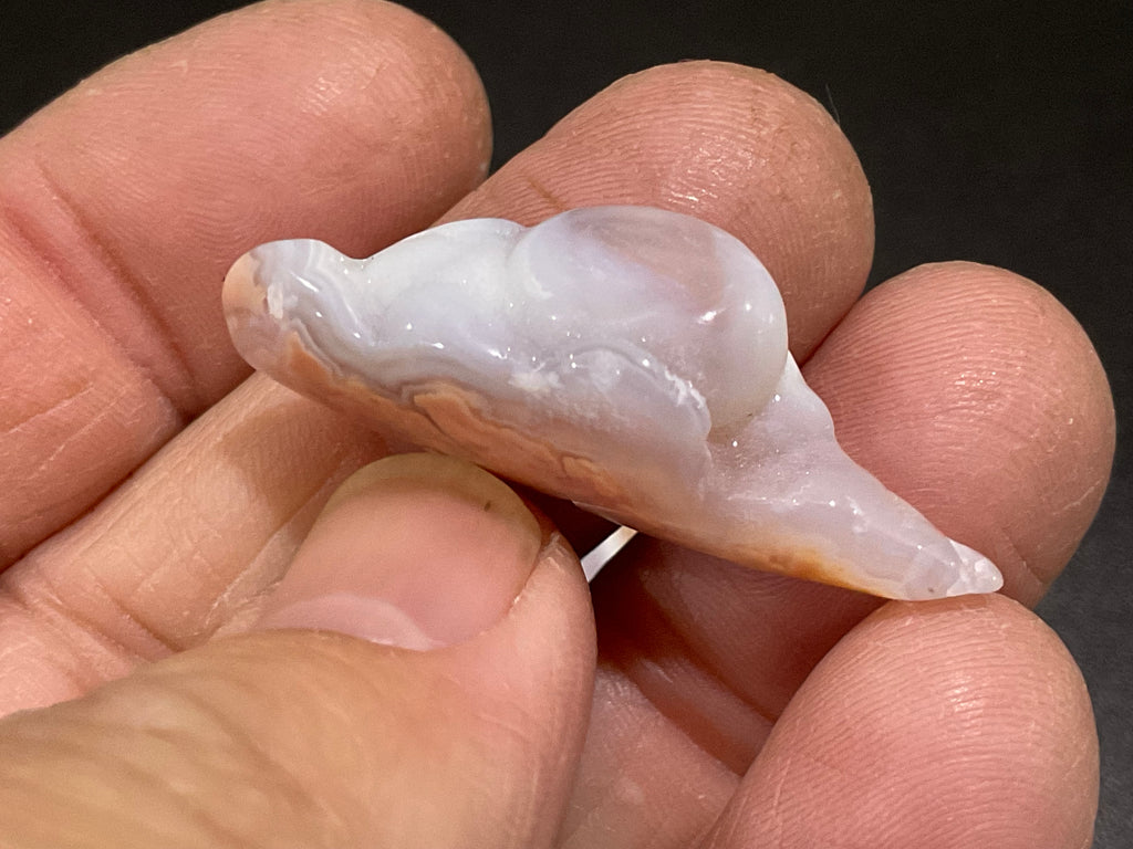 14g “Cotton Candy” Agate pair 2