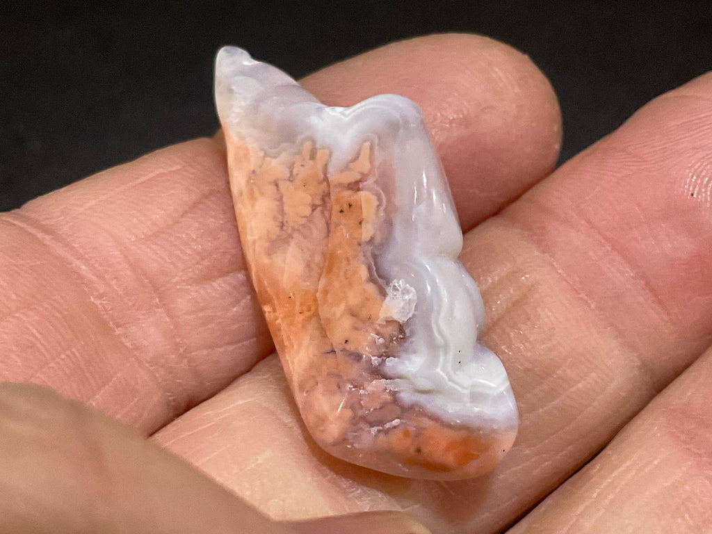 14g “Cotton Candy” Agate pair 2
