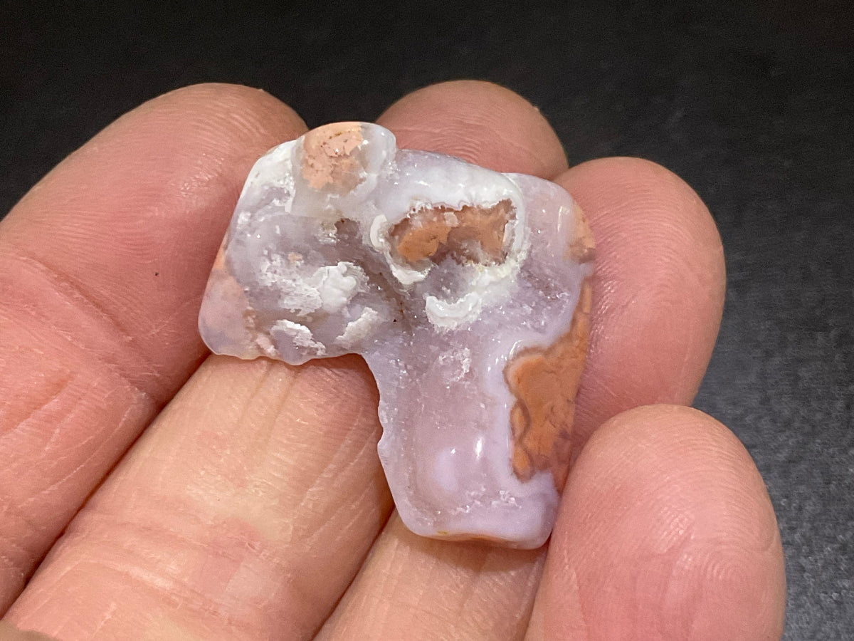 14g “Cotton Candy” Agate pair 2