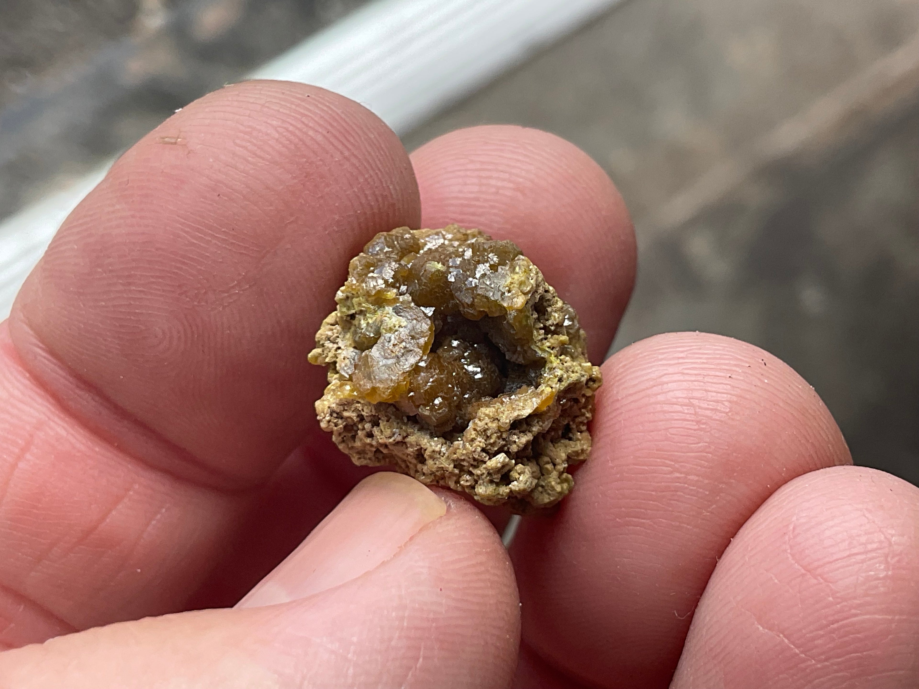 8g Western Australian Brown Pyromorphite Specimen 3B