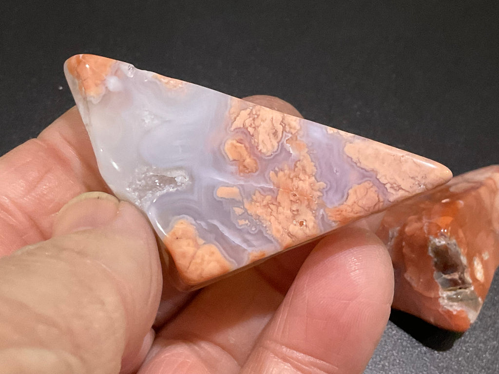 52g “Cotton Candy” Agate Pair 4