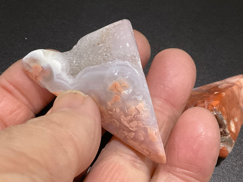 52g “Cotton Candy” Agate Pair 4