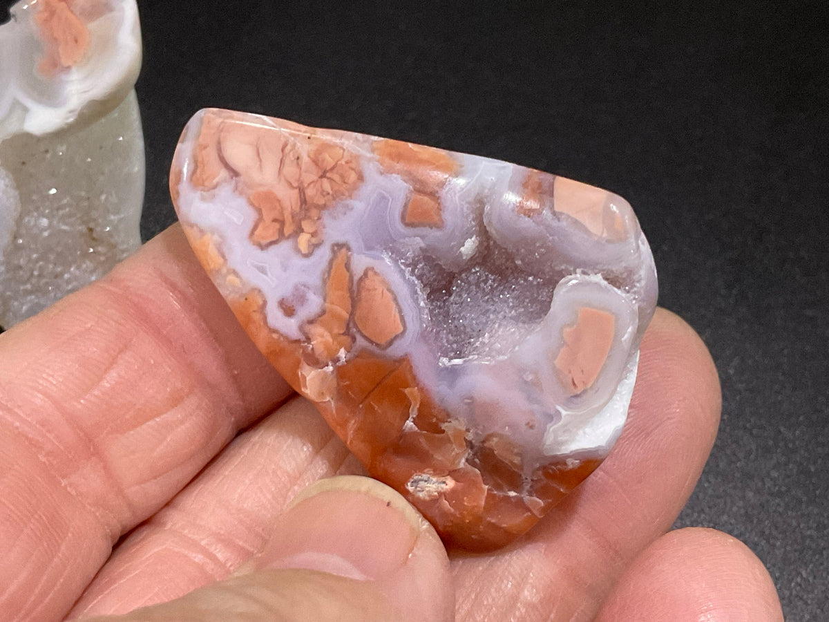 52g “Cotton Candy” Agate Pair 4