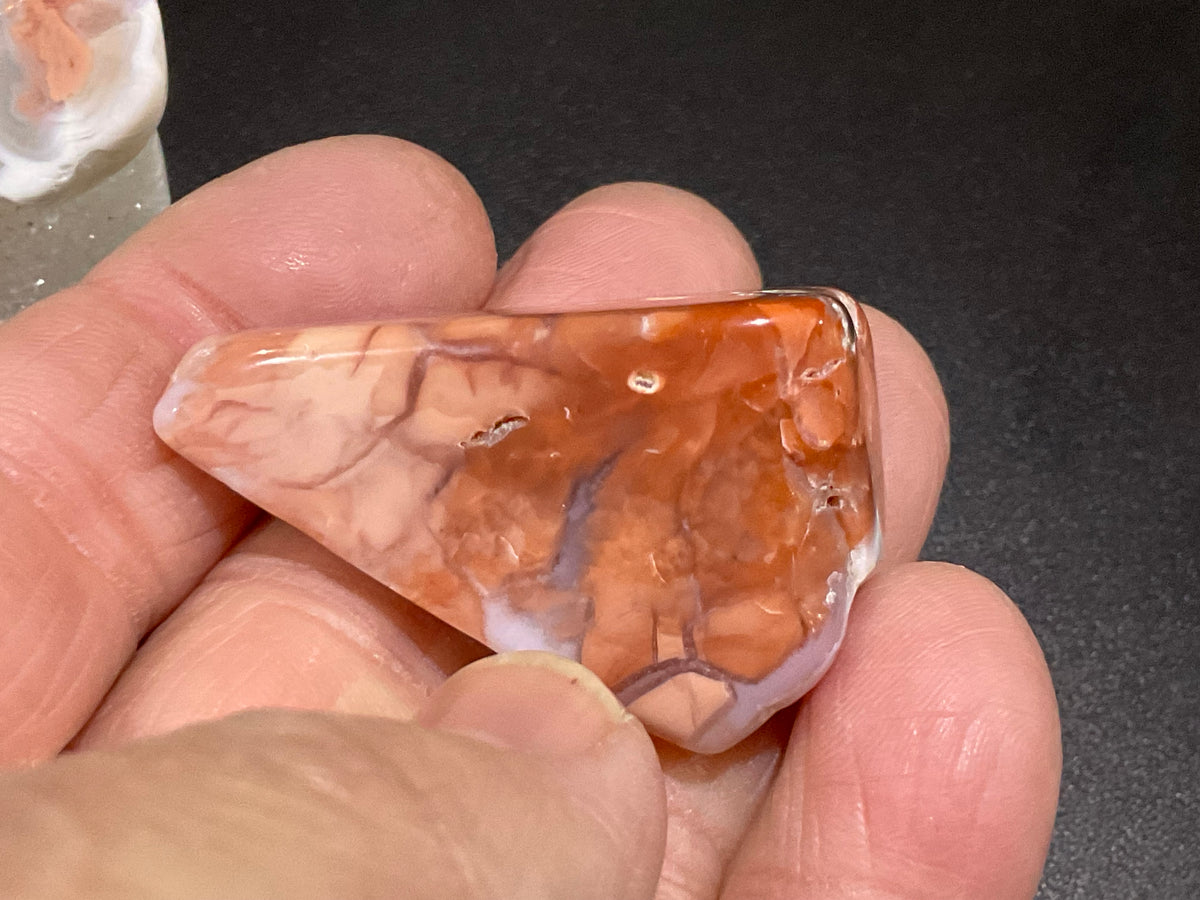 52g “Cotton Candy” Agate Pair 4