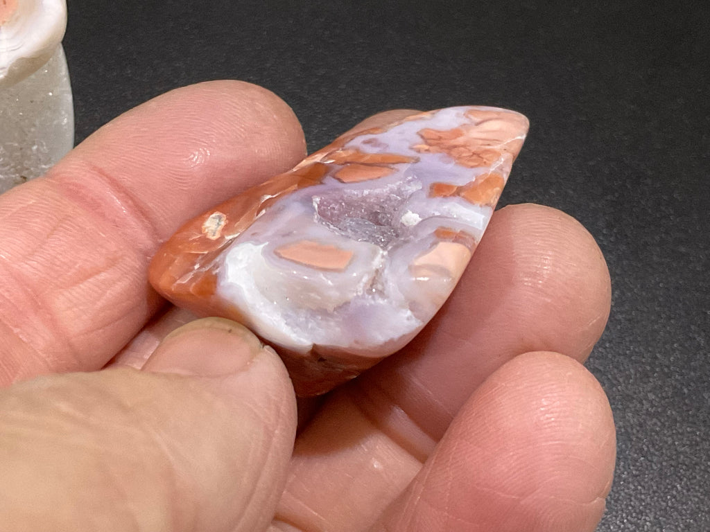 52g “Cotton Candy” Agate Pair 4
